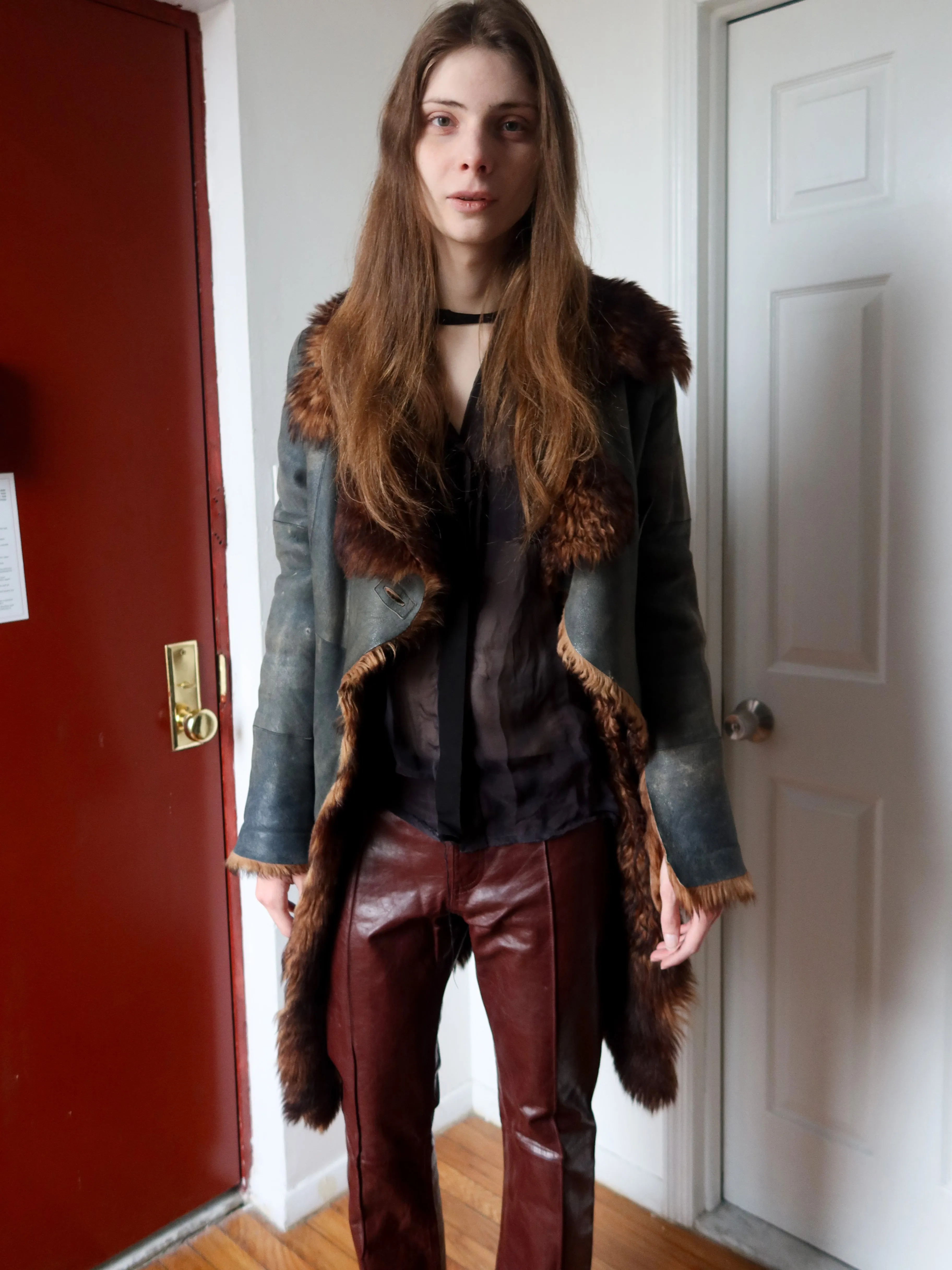 Vintage Plein Sud Lambskin Fur Coat sold by Dana Foley NYC