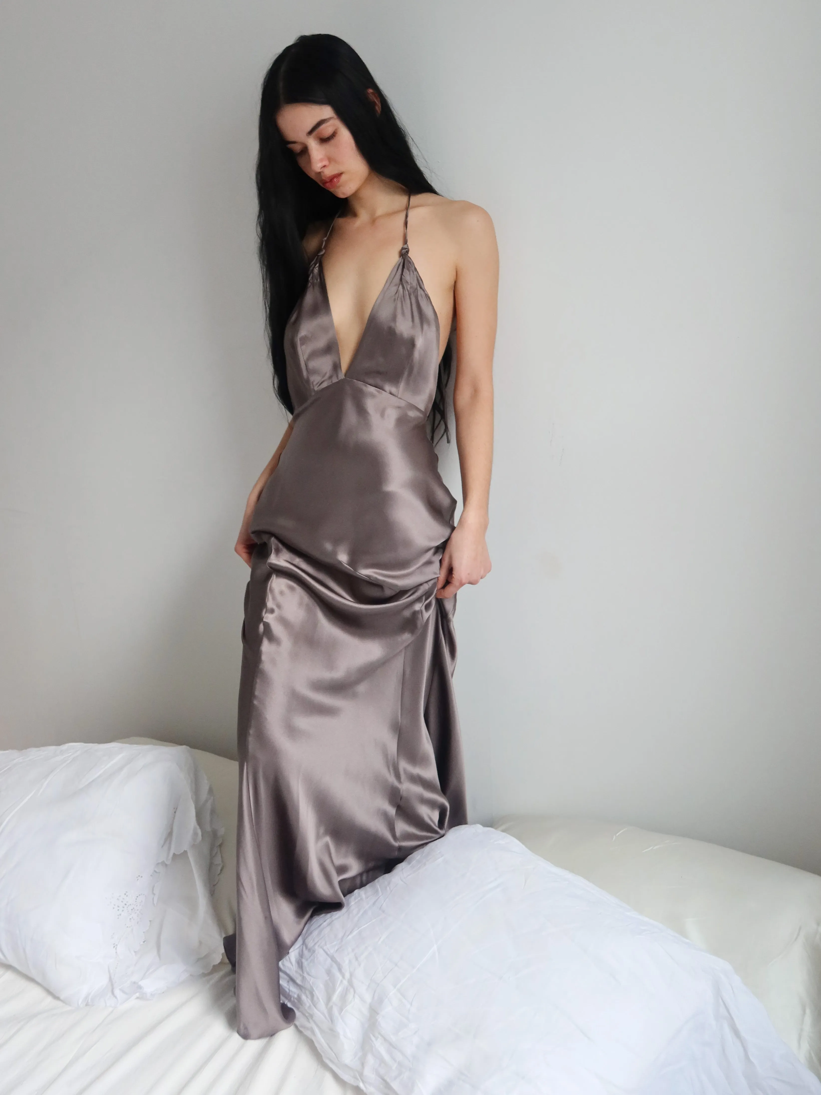 Boulevard Dress - Silver sold by Dana Foley NYC product image thumbnail 4