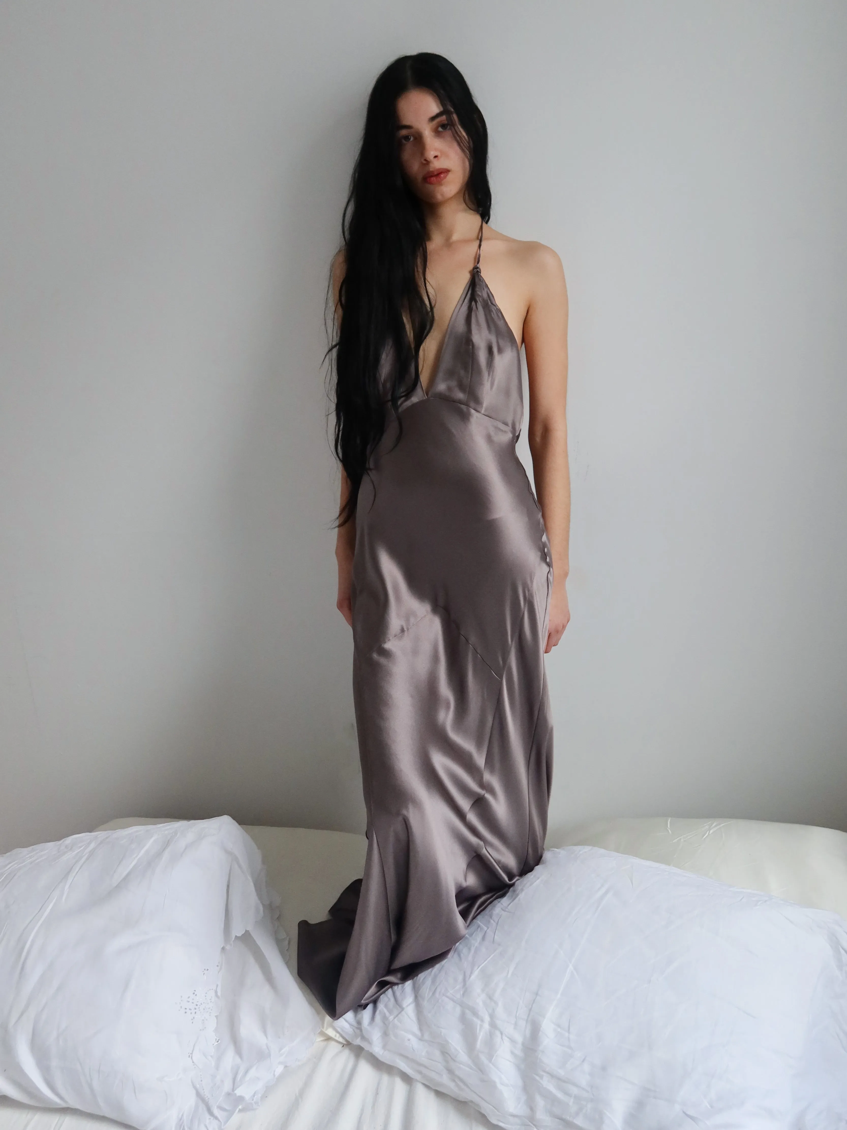 Boulevard Dress - Silver sold by Dana Foley NYC