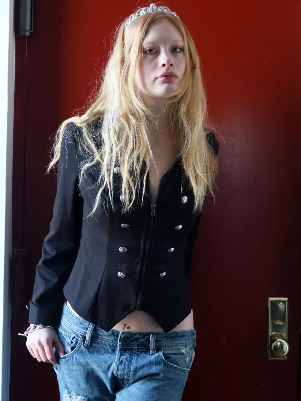 Vintage Military Jacket made by Dana Foley NYC