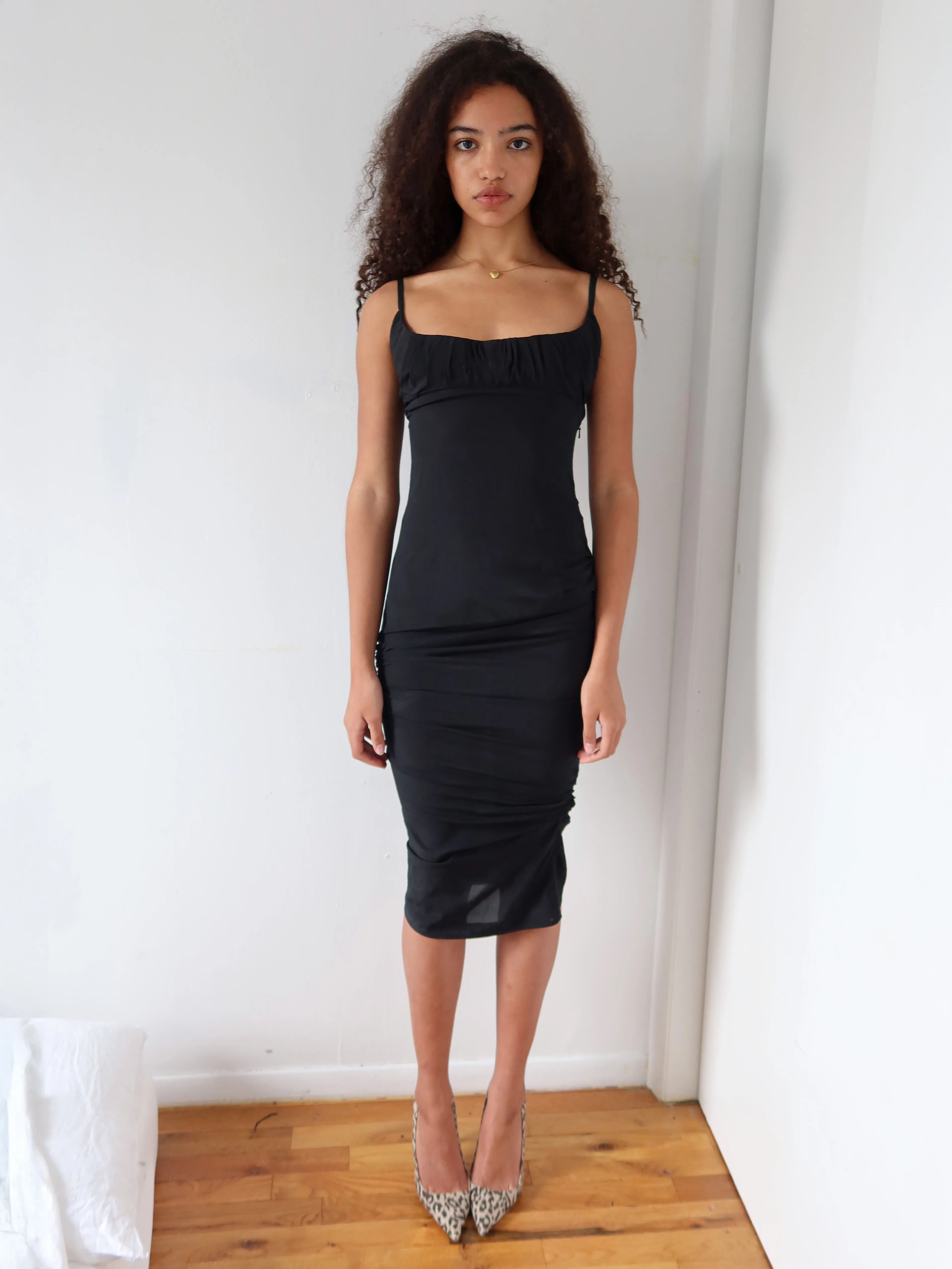 Pocketbook Dress - Black sold by Dana Foley NYC product image thumbnail 3