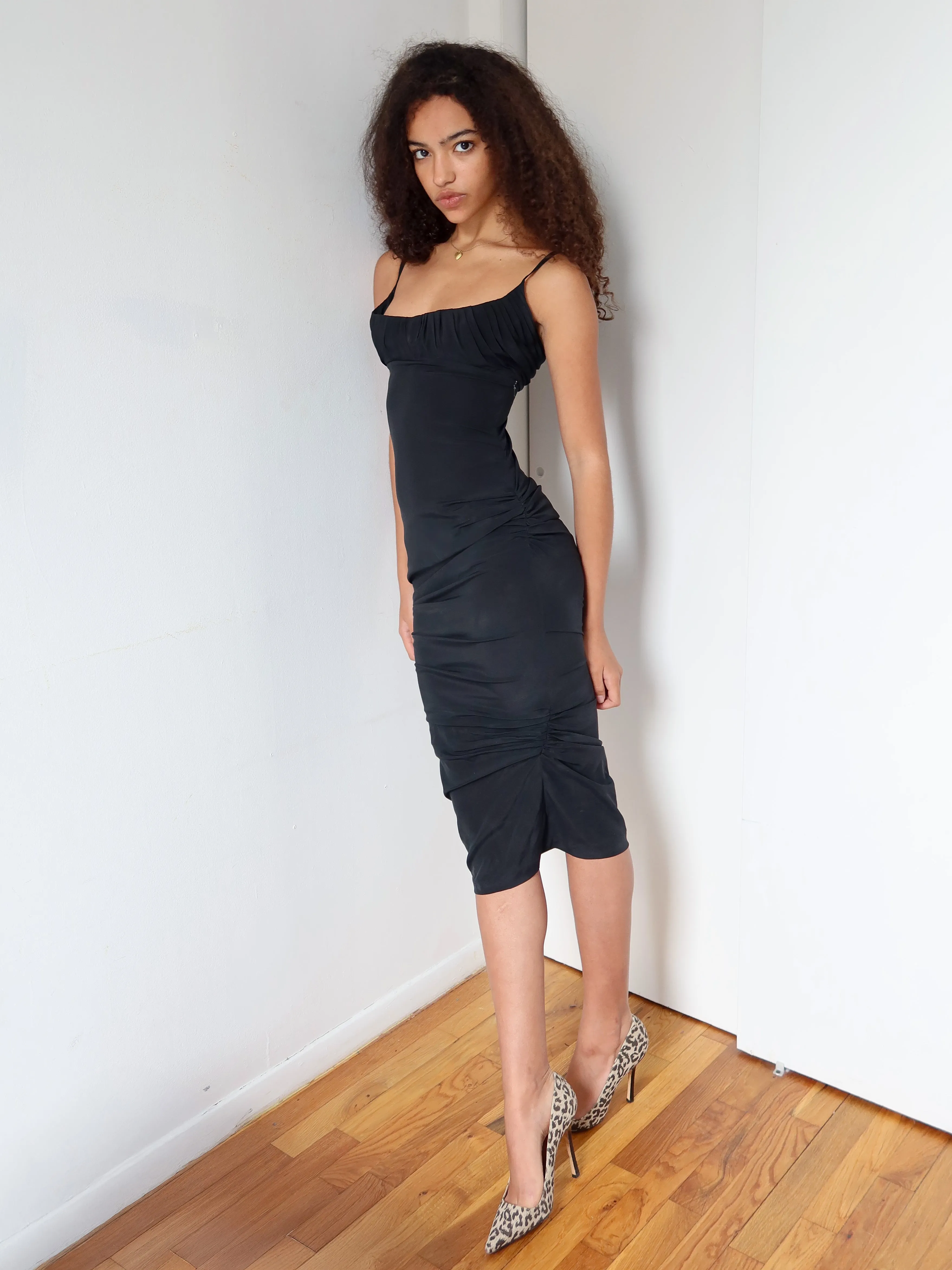 Pocketbook Dress - Black sold by Dana Foley NYC product image thumbnail 4
