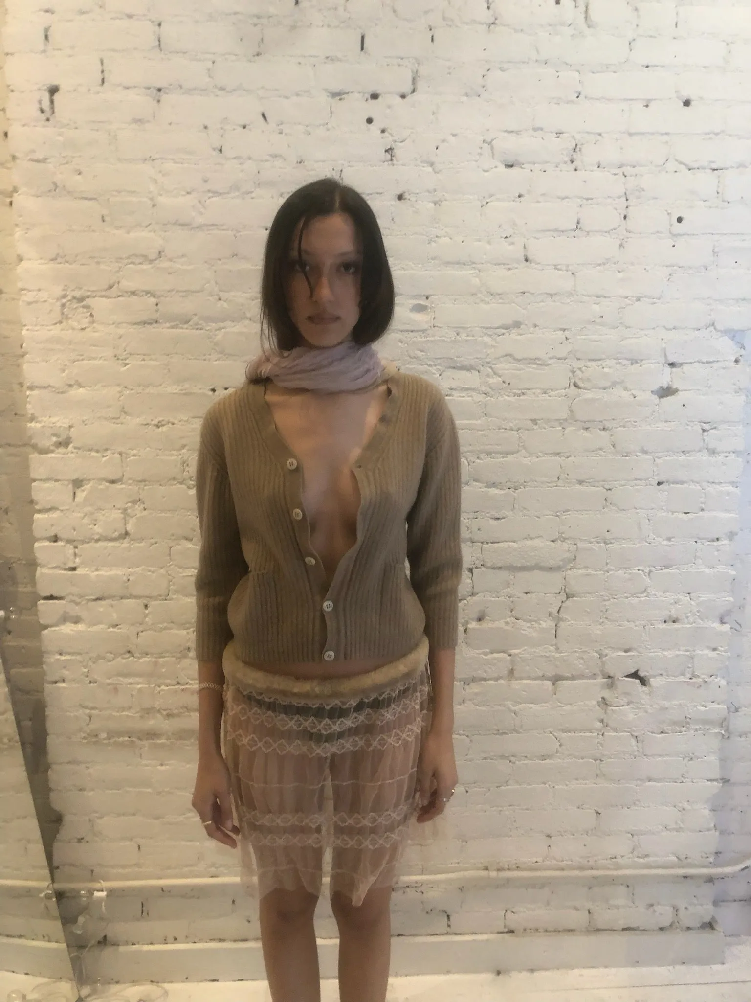 Vintage Knit Cardigan sold by Dana Foley NYC product image thumbnail 2