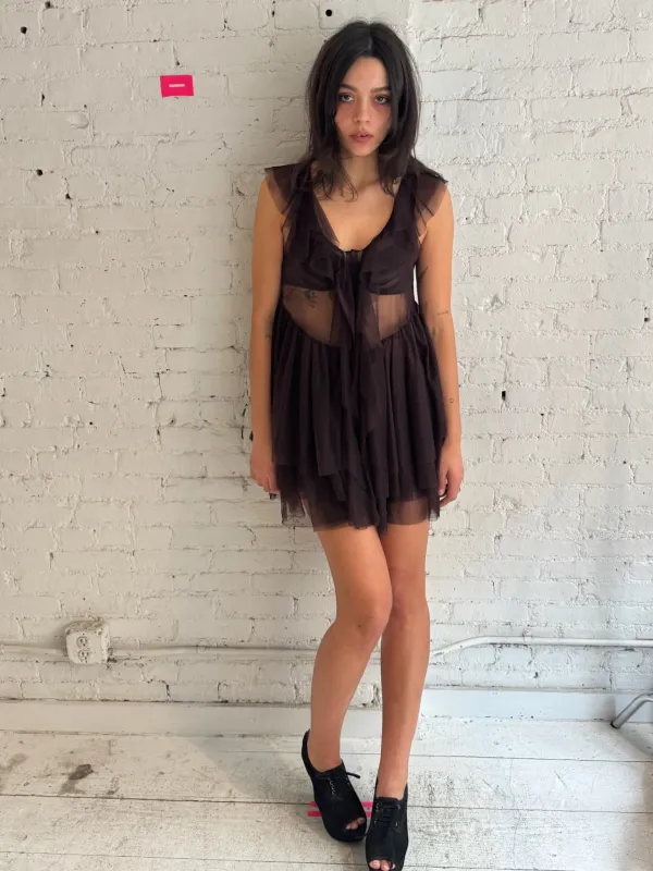 Vintage Belgian Tulle Top sold by Dana Foley NYC