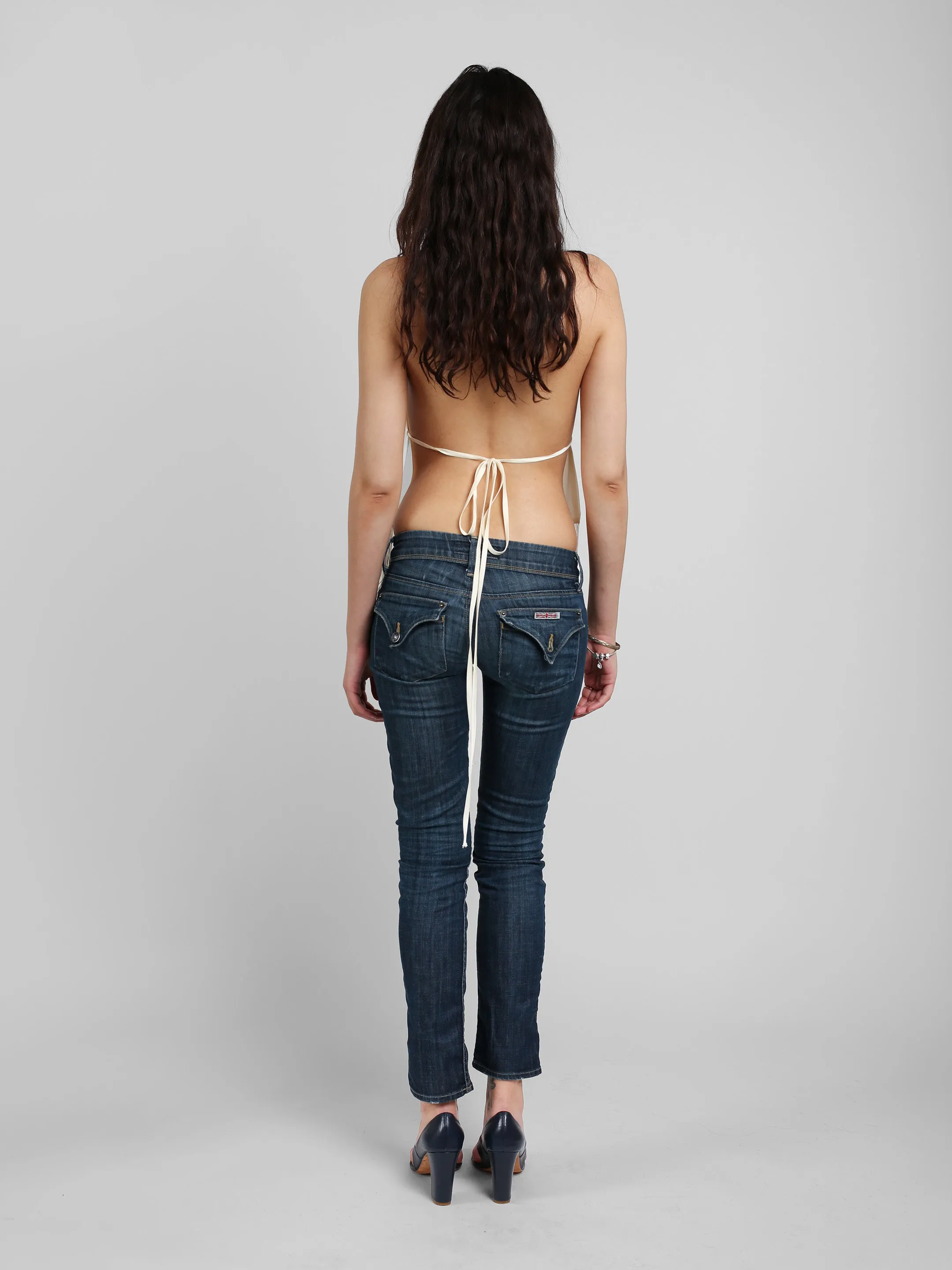 Scarf Top - Ivory sold by Dana Foley NYC product image thumbnail 2