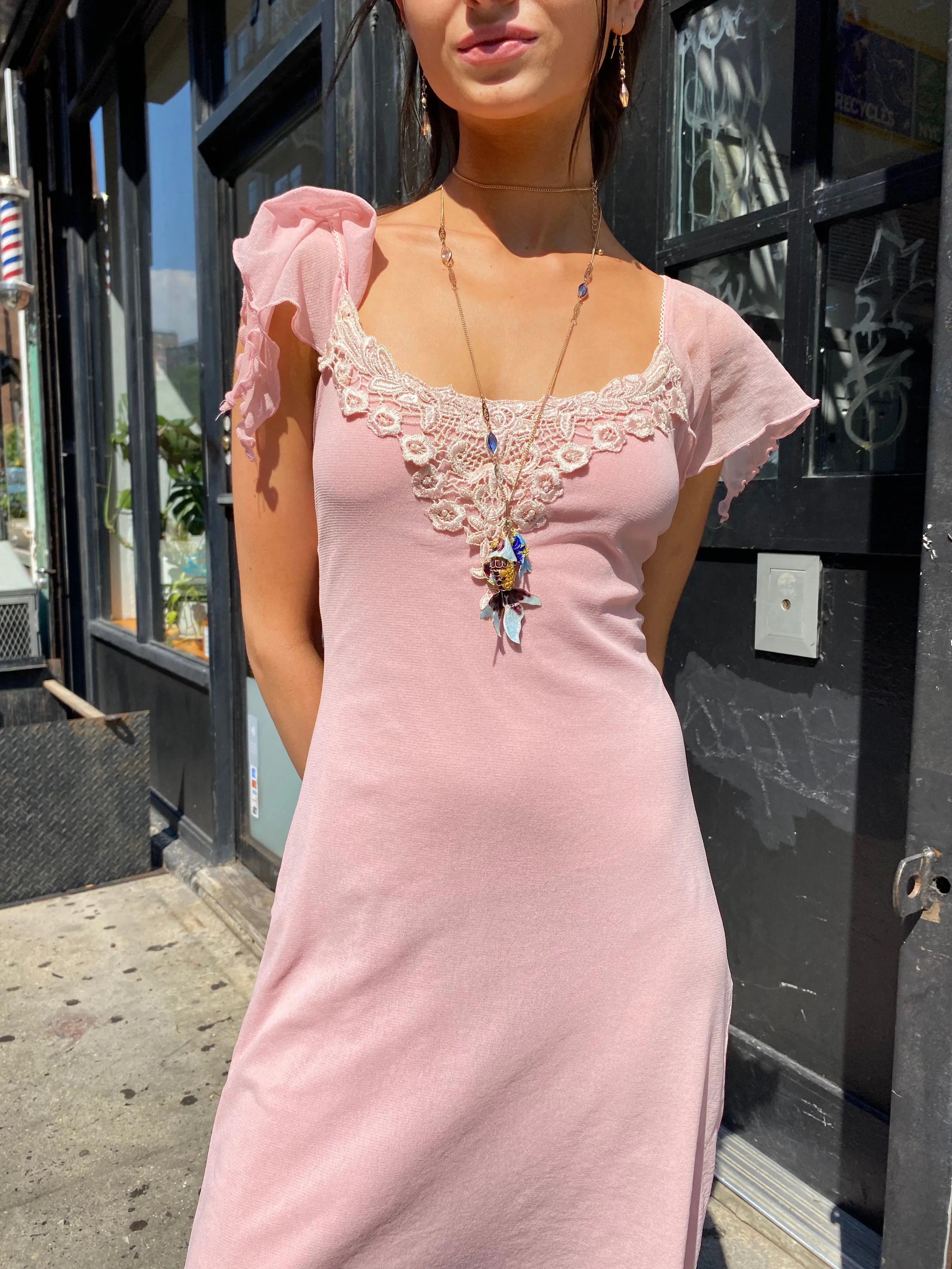 Laced Lady Dress sold by Dana Foley NYC