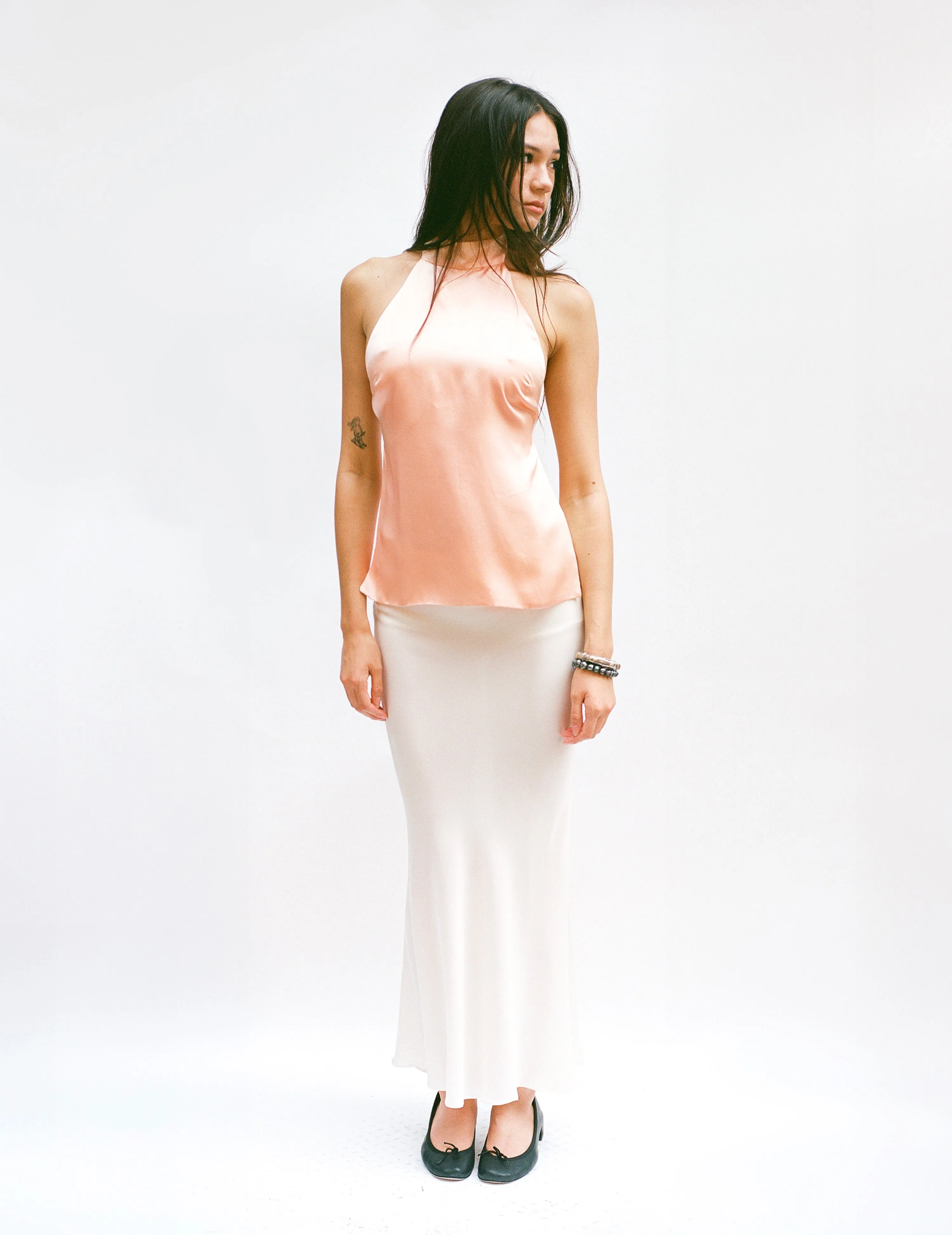 Betsy Skirt - White sold by Dana Foley NYC product image thumbnail 2