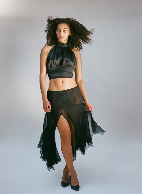 Dalia Skirt - Black sold by Dana Foley NYC