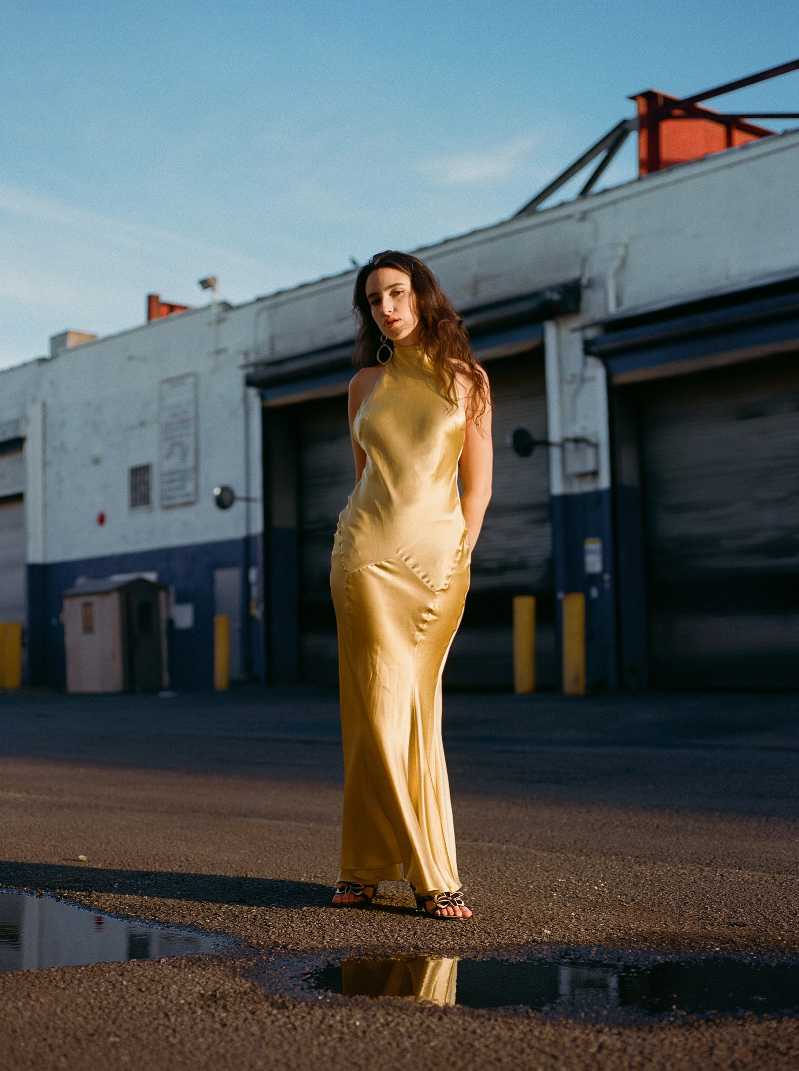 Hollywood Gown - Gold sold by Dana Foley NYC