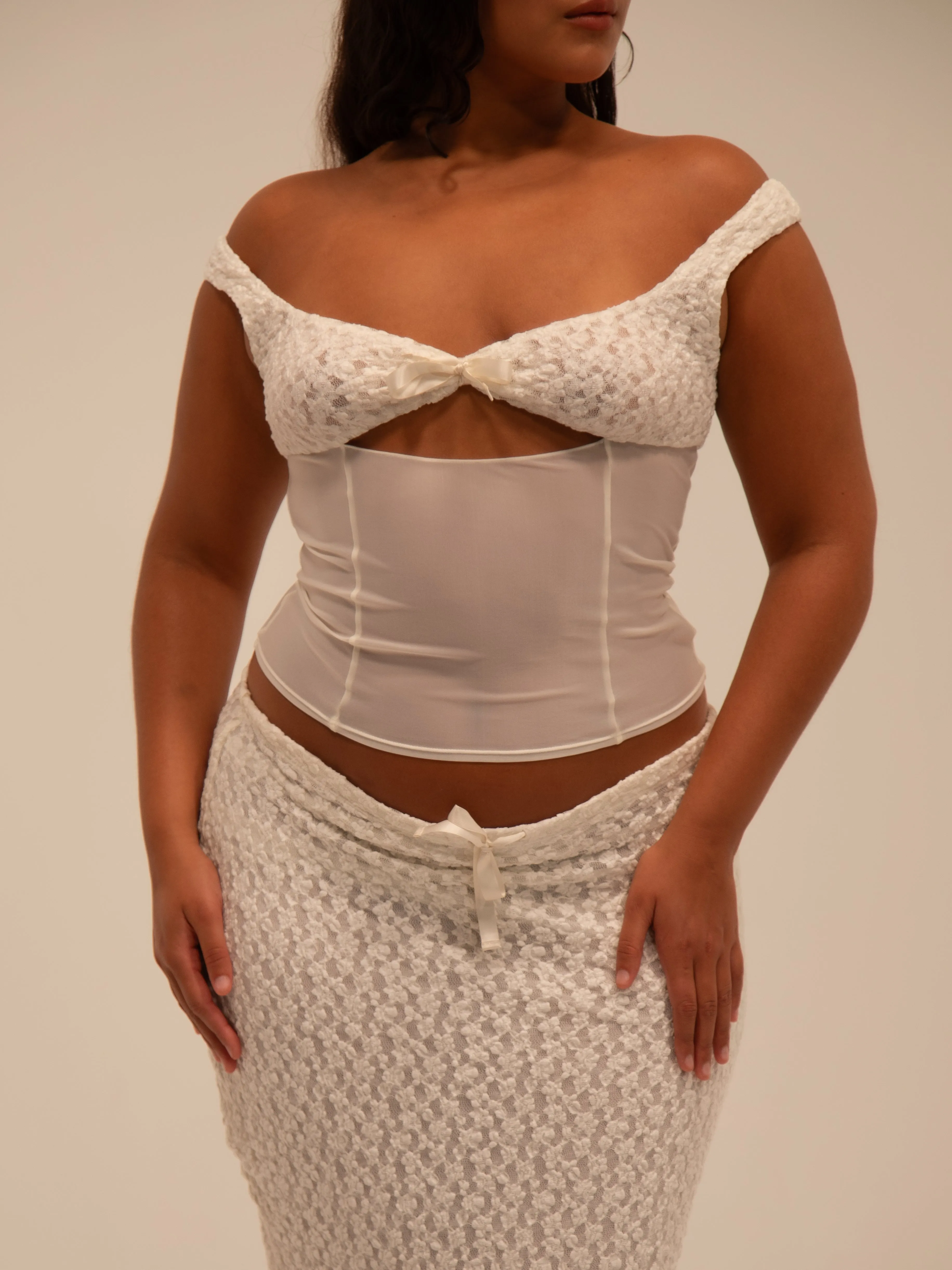 EQUINOX TOP IN IVORY sold by Buci product image thumbnail 2