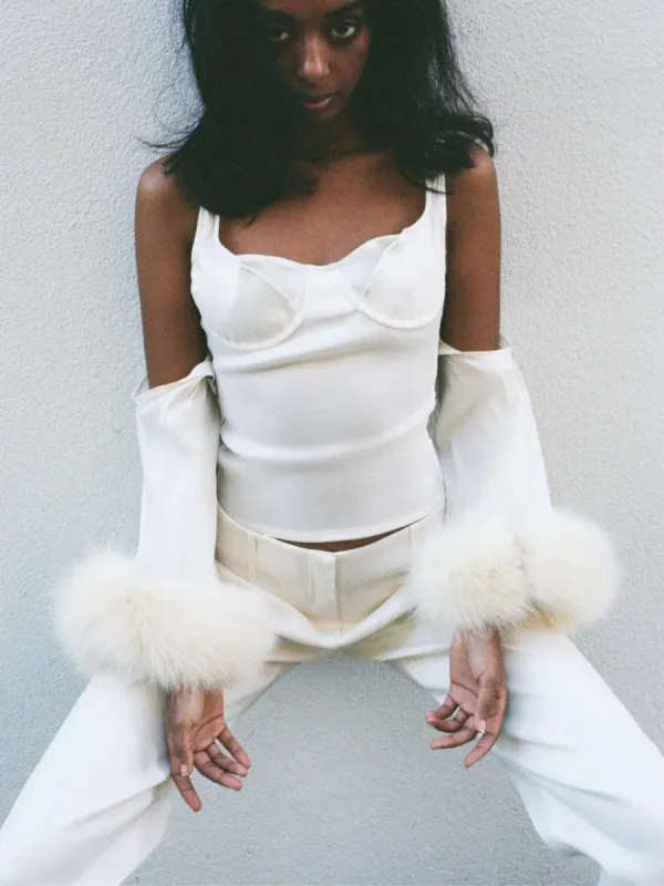 ANASTASIA TOP + DEADSTOCK sold by Buci