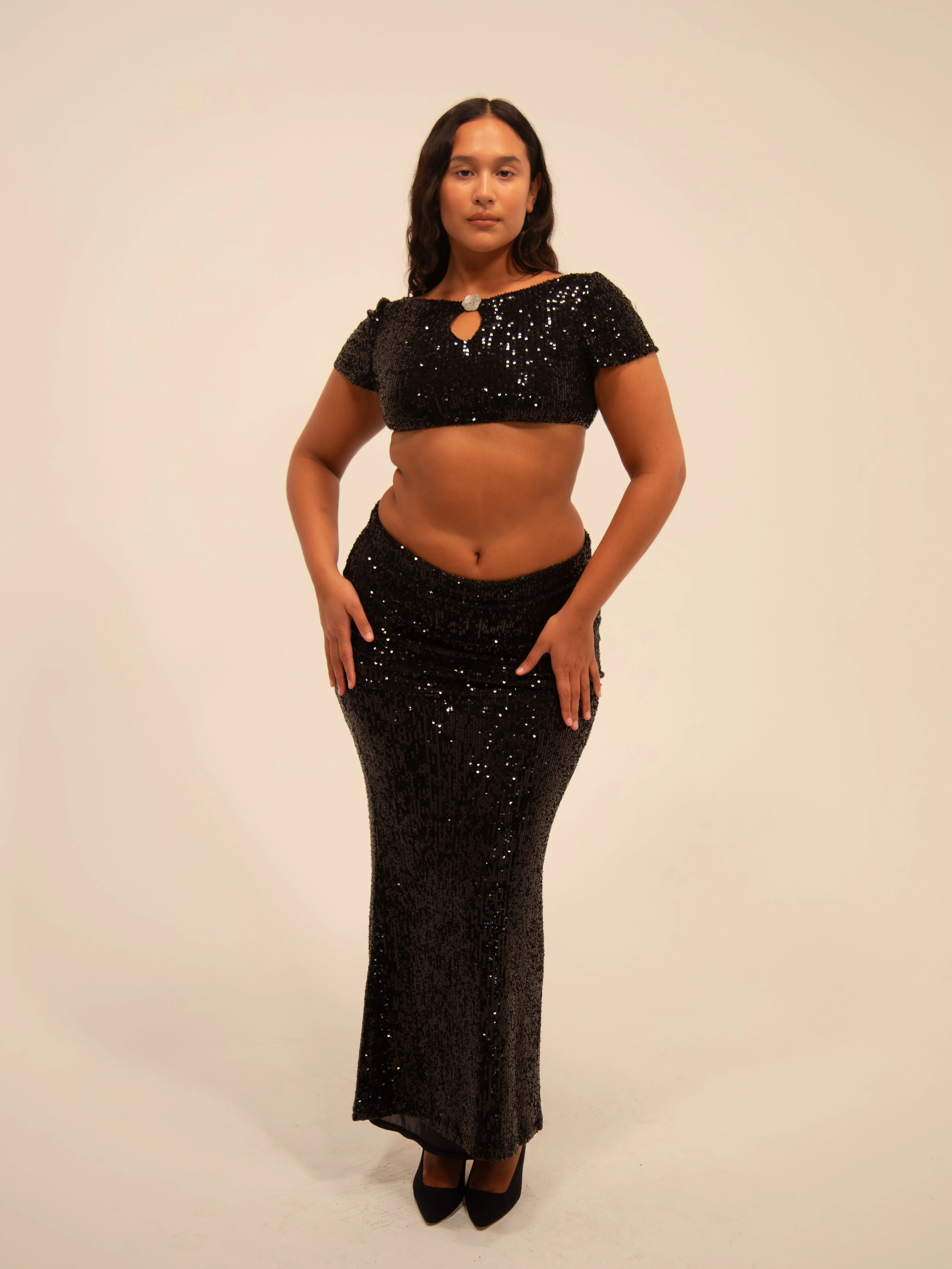 SEQUIN MERMAID SKIRT sold by Buci