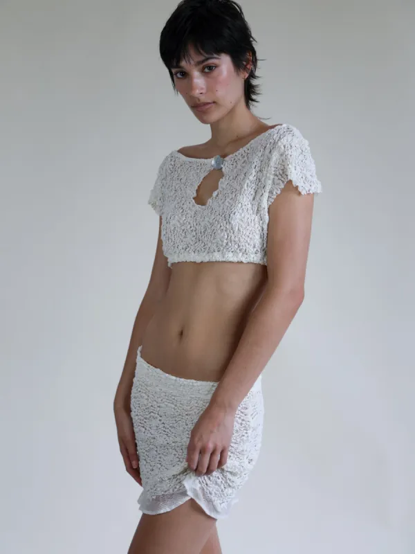 LACE SKIRT + DEADSTOCK sold by Buci