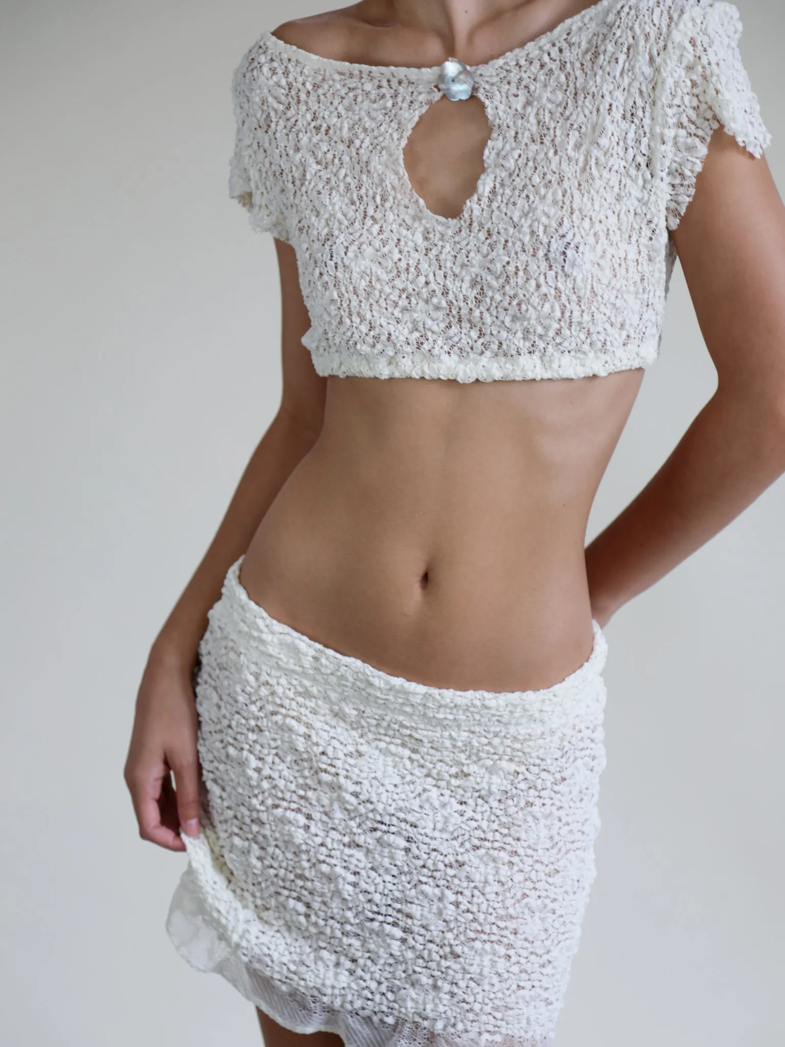 LACE SKIRT + DEADSTOCK sold by Buci product image thumbnail 3