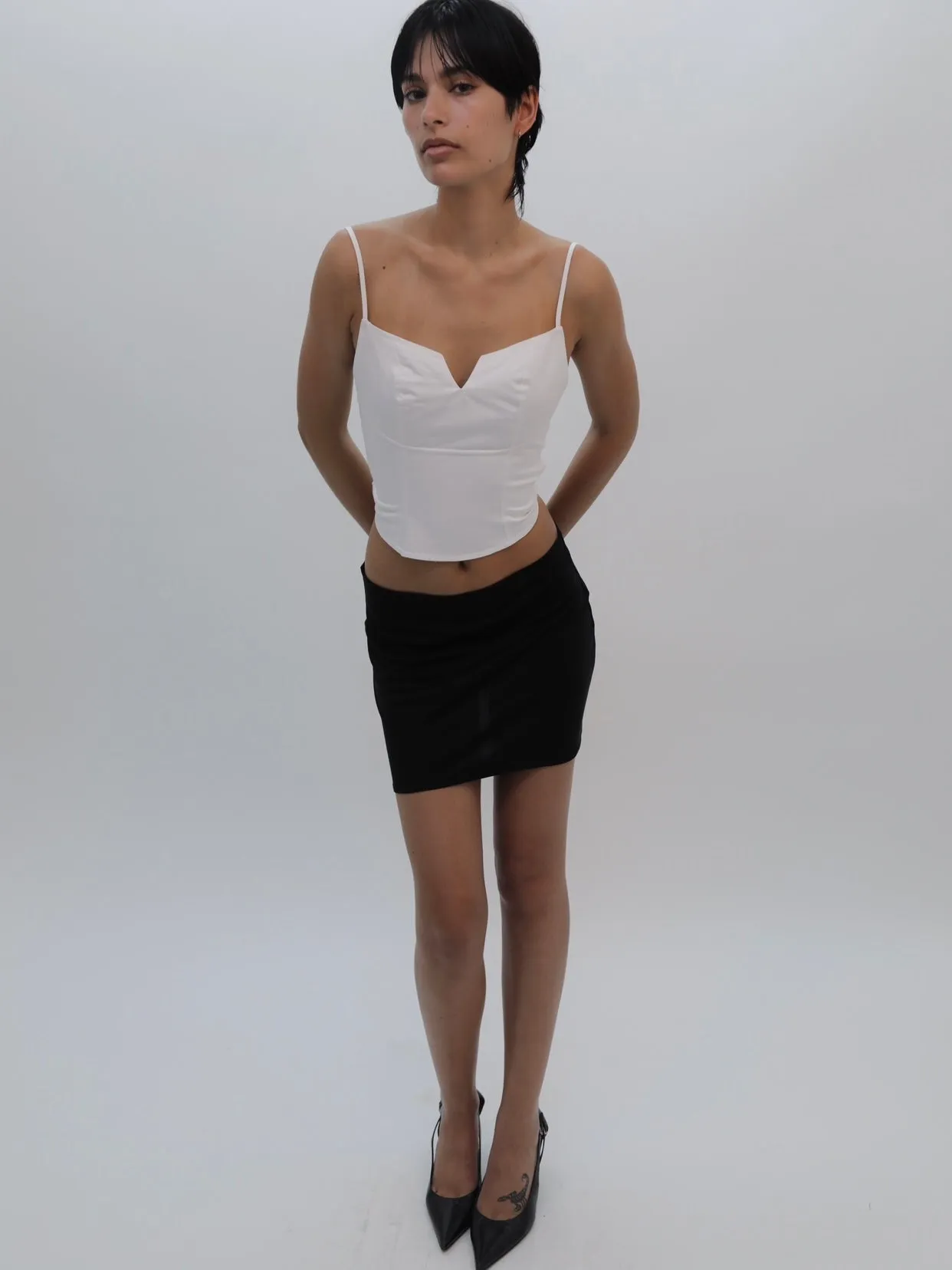 BACKLESS TIE TOP + ORGANIC sold by Buci