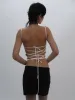 BACKLESS TIE TOP + ORGANIC sold by Buci