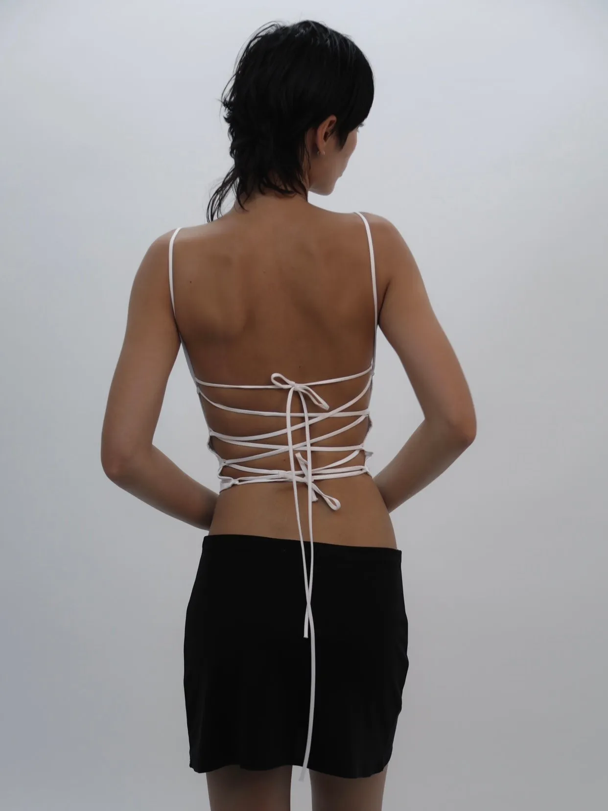 BACKLESS TIE TOP + ORGANIC sold by Buci product image thumbnail 2