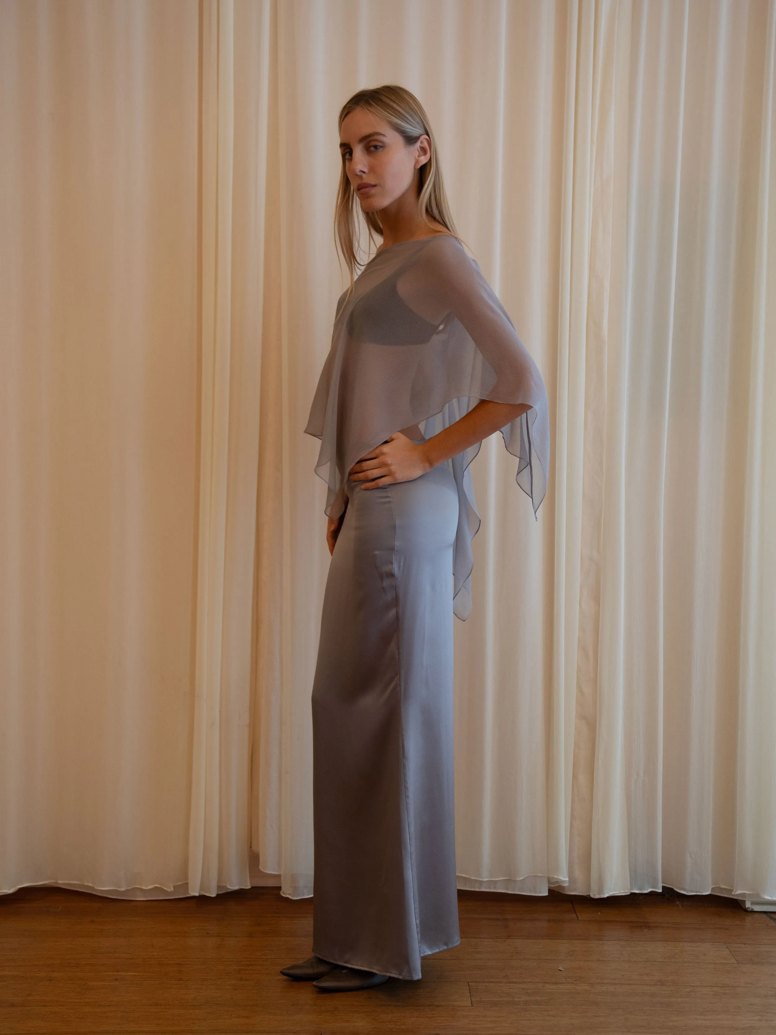 SOLSTICE SKIRT IN SLATE sold by Buci product image thumbnail 2