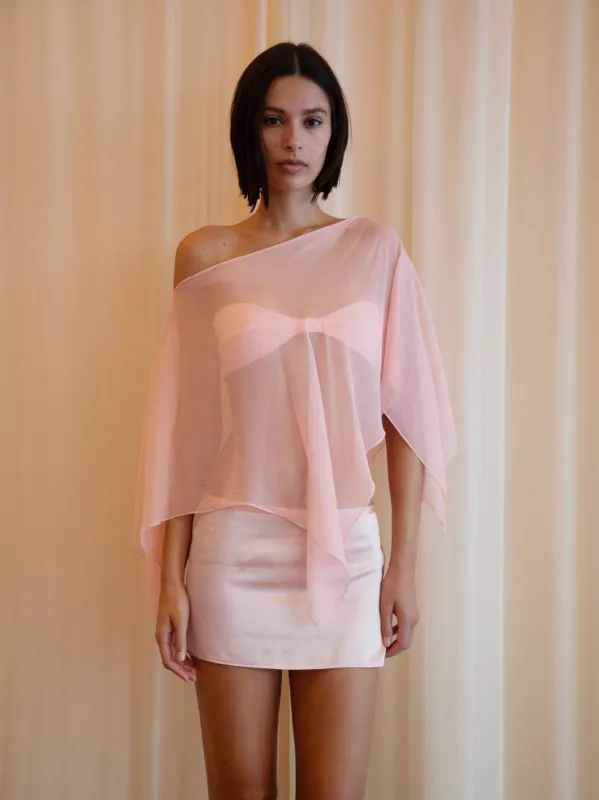 TWIST TIE TOP IN BALLET sold by Buci