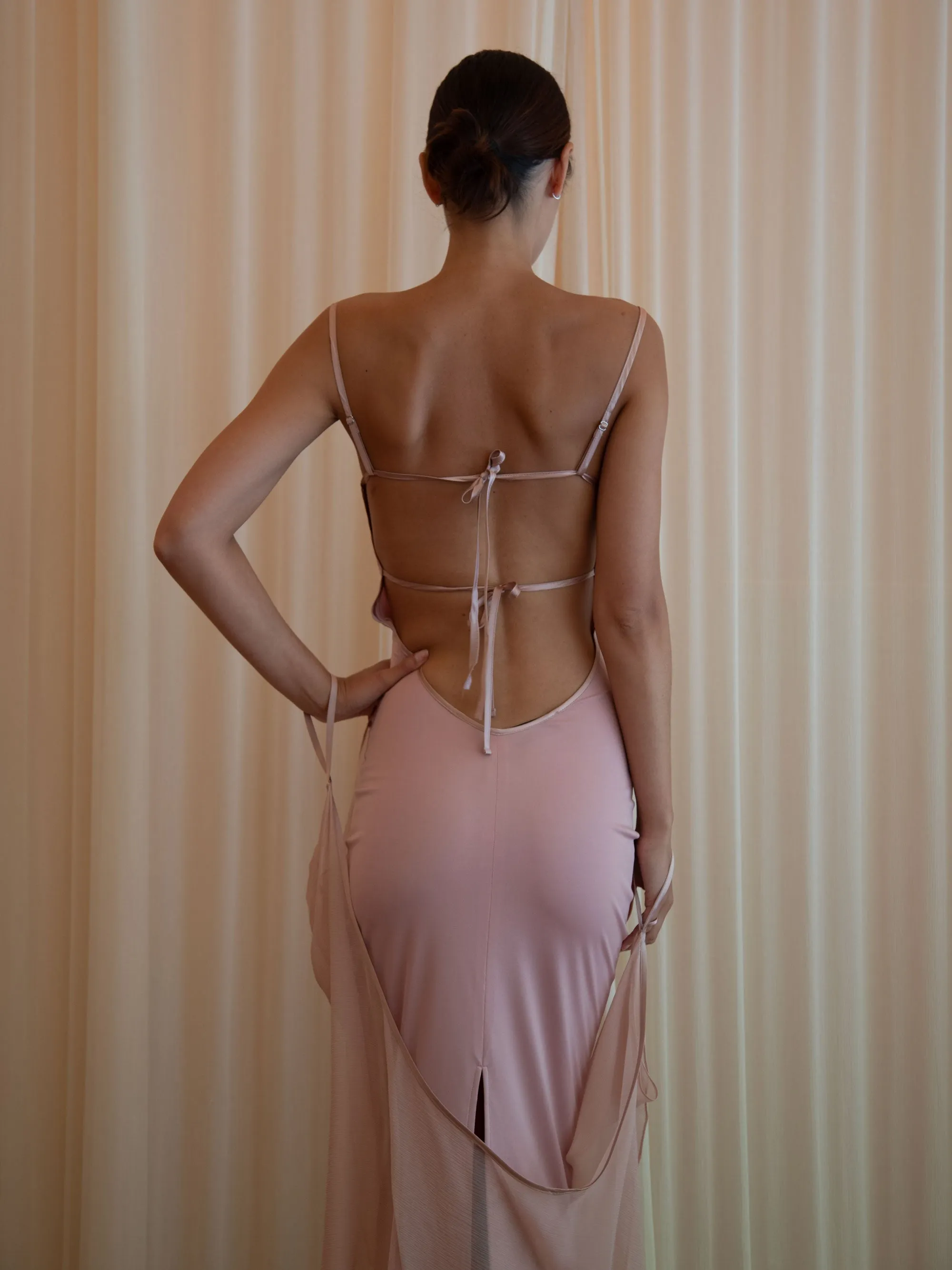 BRONTE DRESS IN BALLET sold by Buci product image thumbnail 2