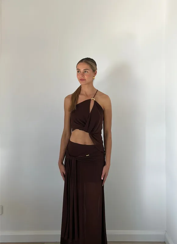 Merida maxi skirt sold by Garments by El