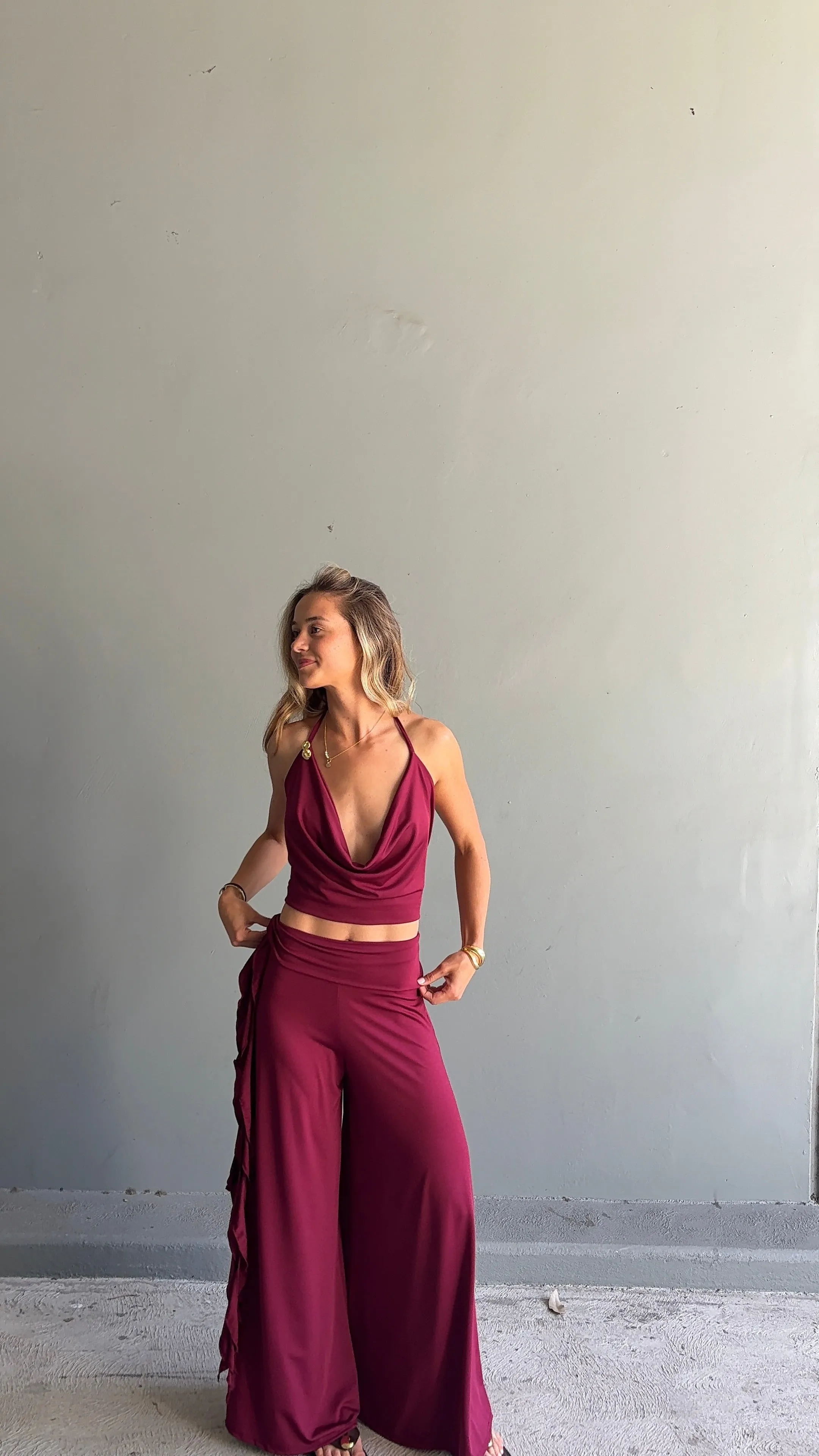 Aurora pants sold by Garments by El