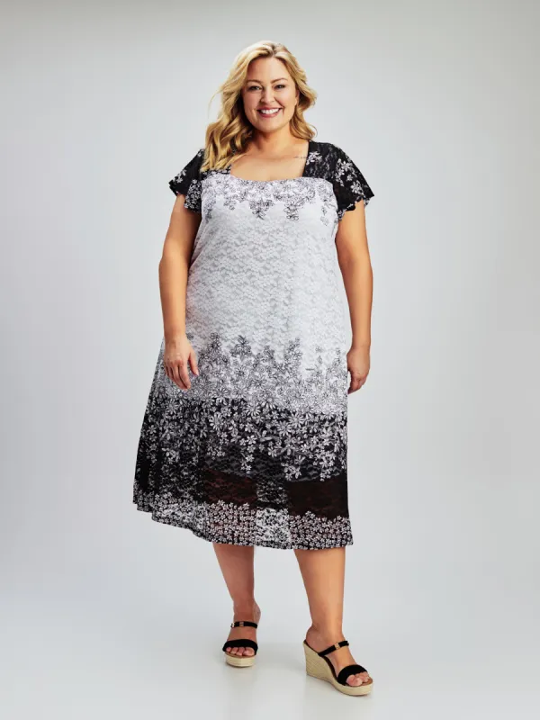 Short sleeve dress sold by Claire France