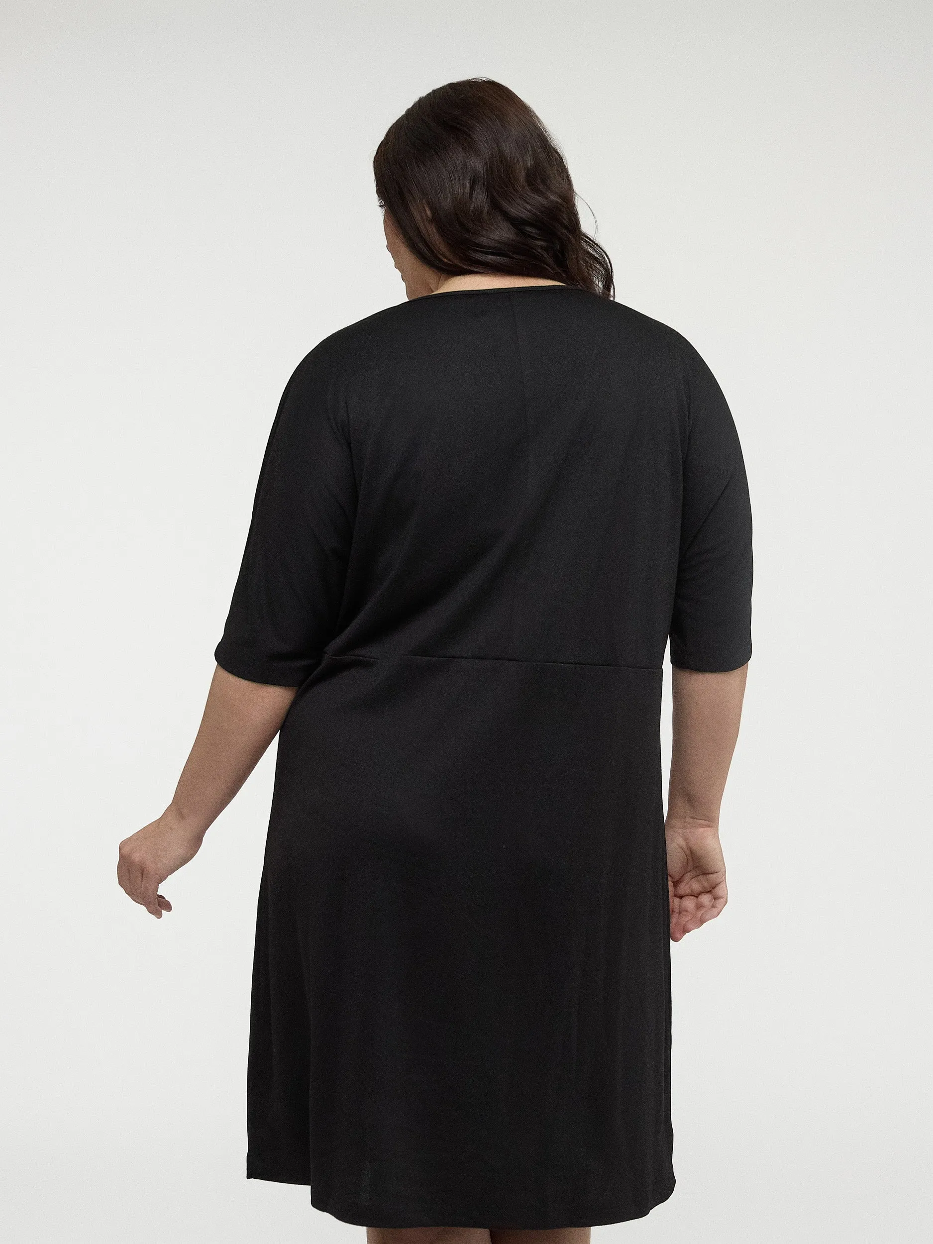 Midi knit dress sold by Claire France product image thumbnail 3