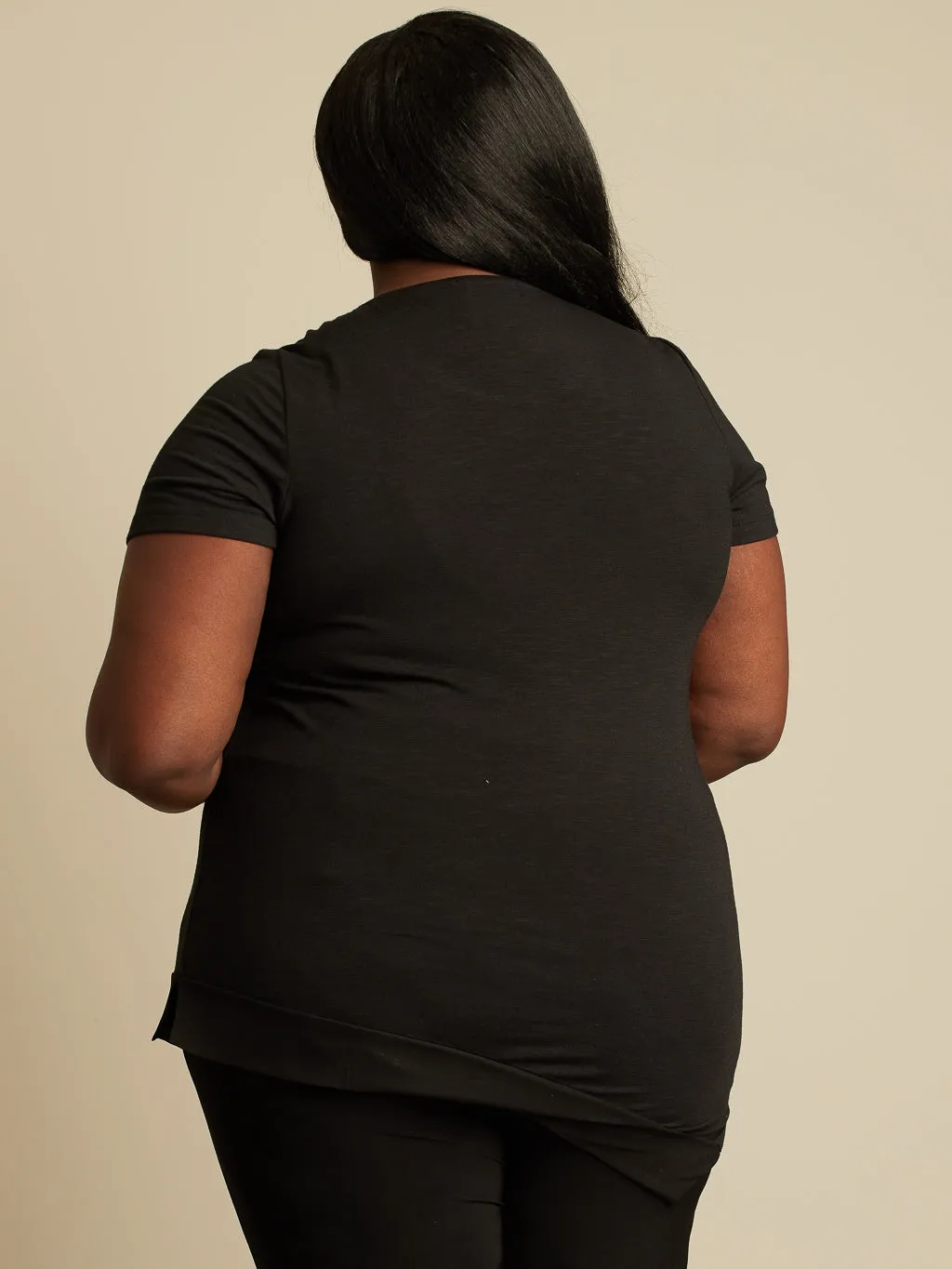 Short-sleeve flared tunic sold by Claire France product image thumbnail 3