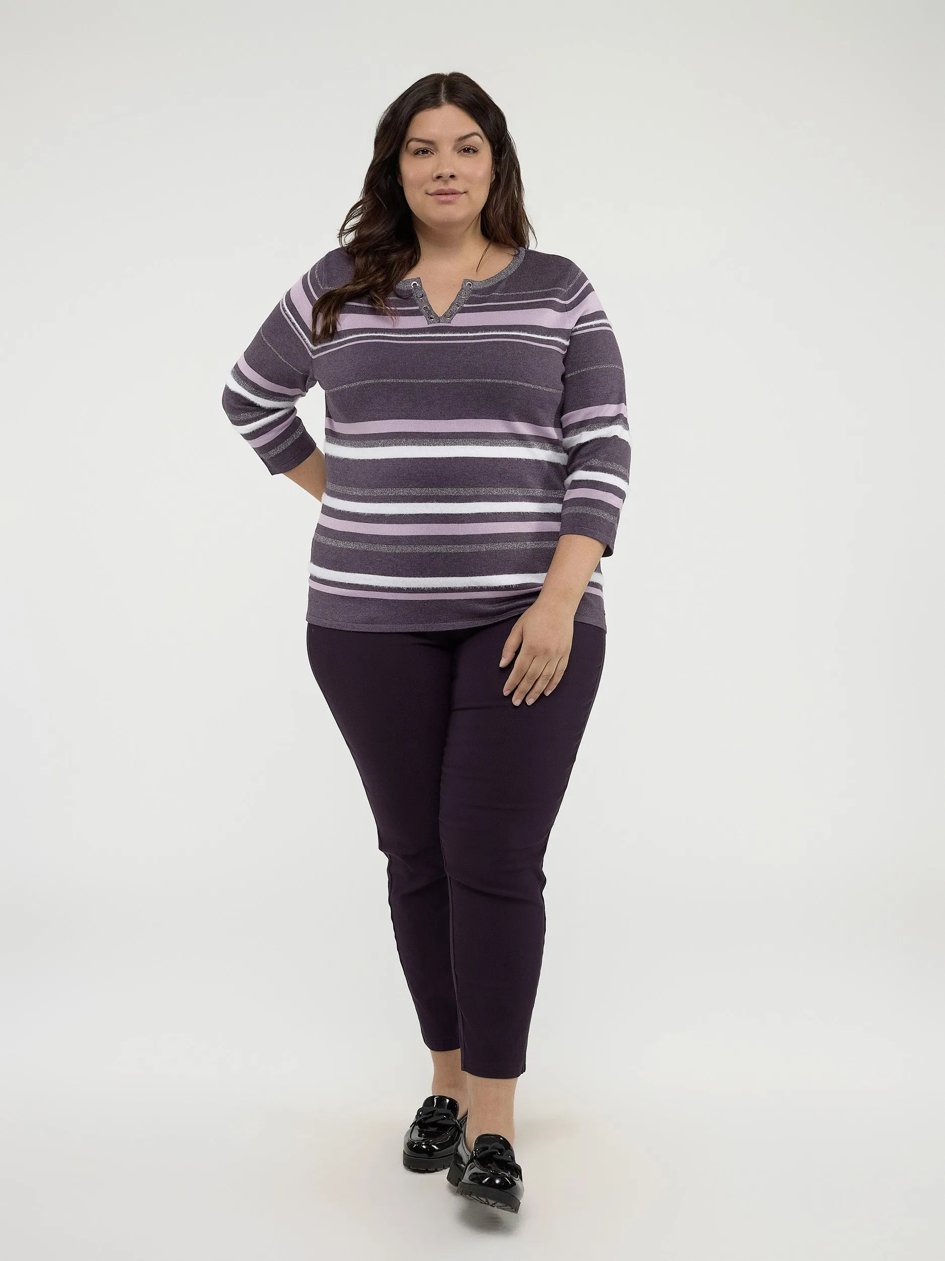 3/4-sleeve pullover sweater sold by Claire France product image thumbnail 5