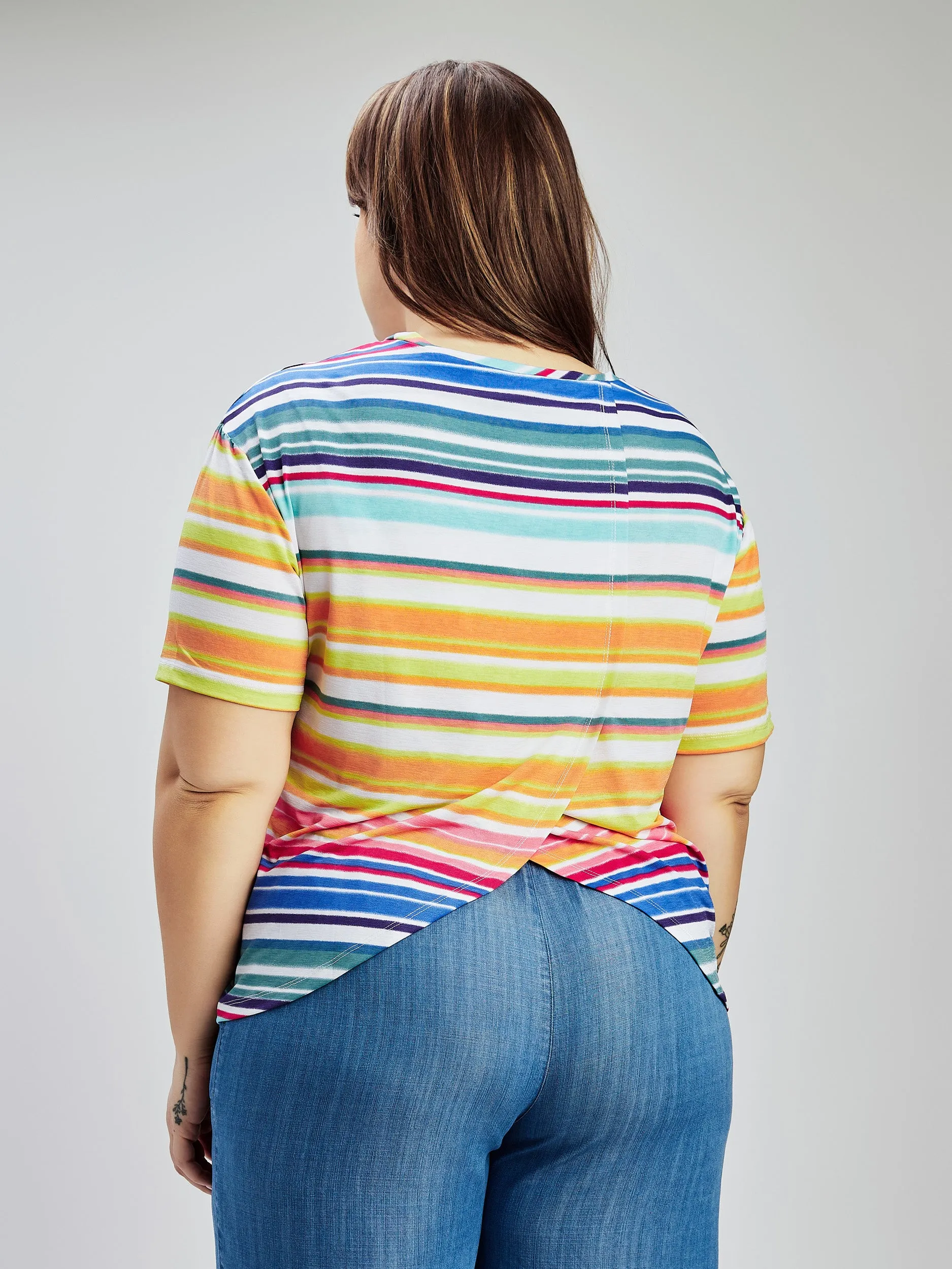 Loose short-sleeve t-shirt sold by Claire France product image thumbnail 3