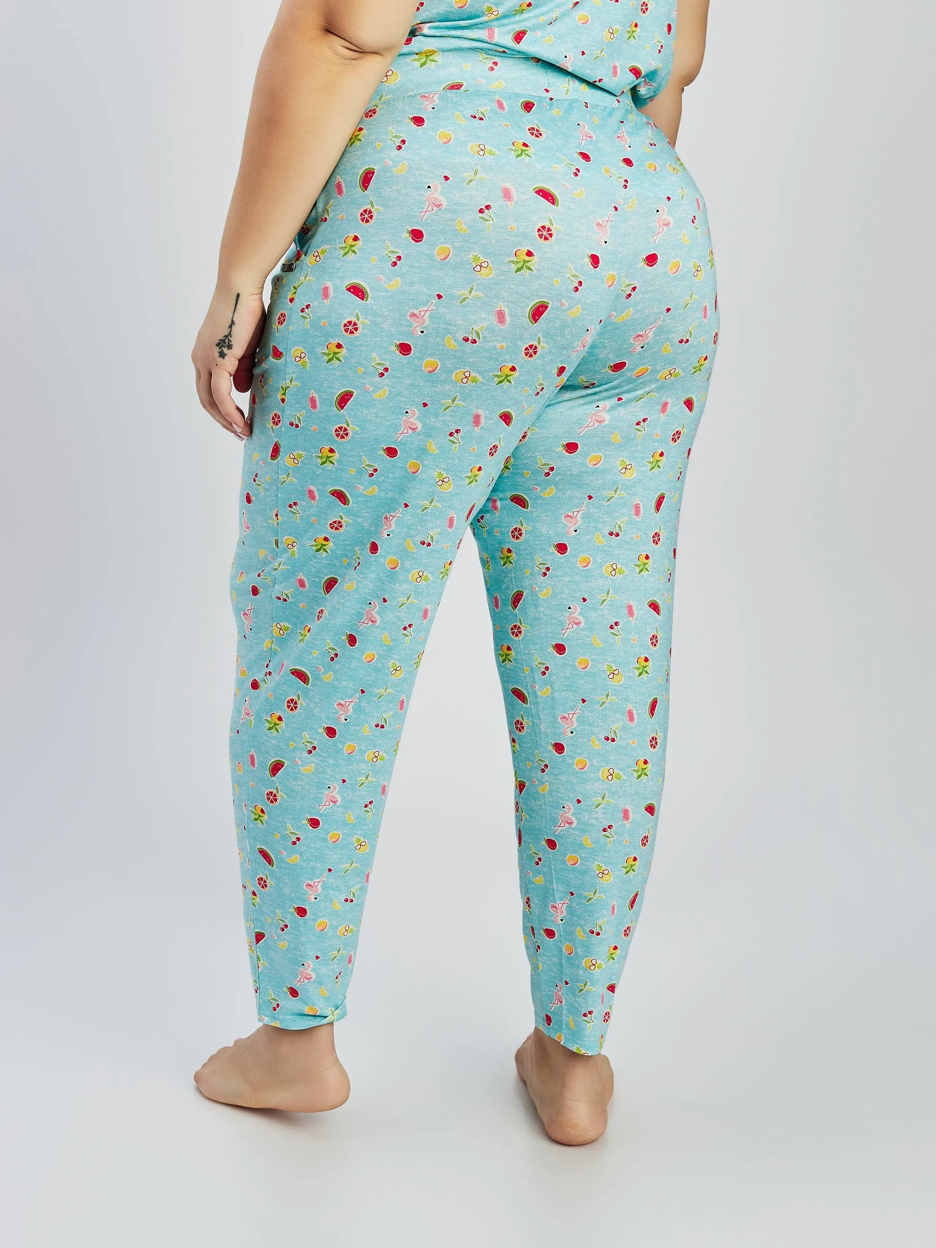 Narrow leg pyjama pant sold by Claire France product image thumbnail 3