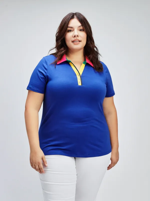 Short-sleeve semi-fitted t-shirt sold by Claire France