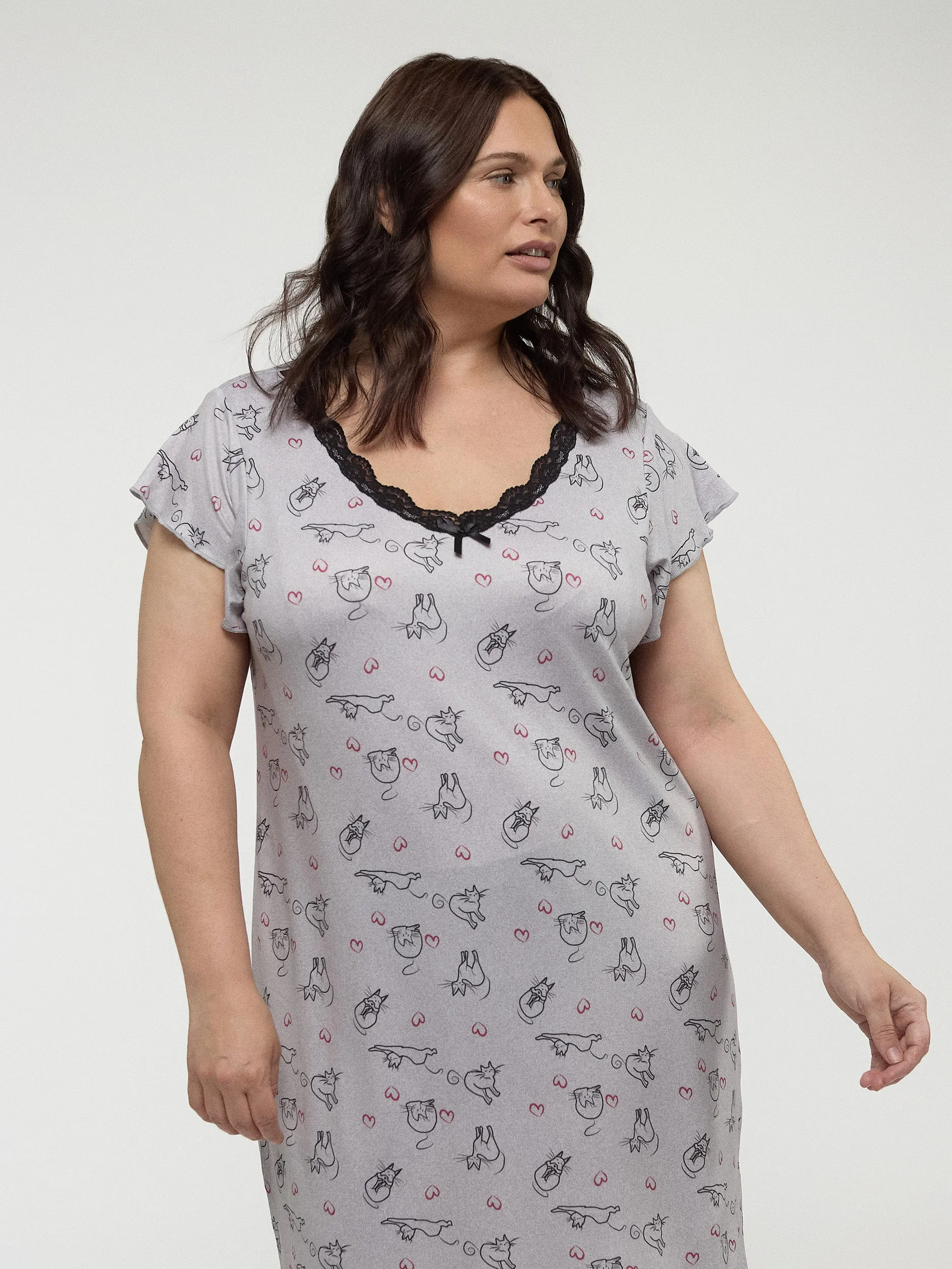 Straight nightgown sold by Claire France product image thumbnail 2