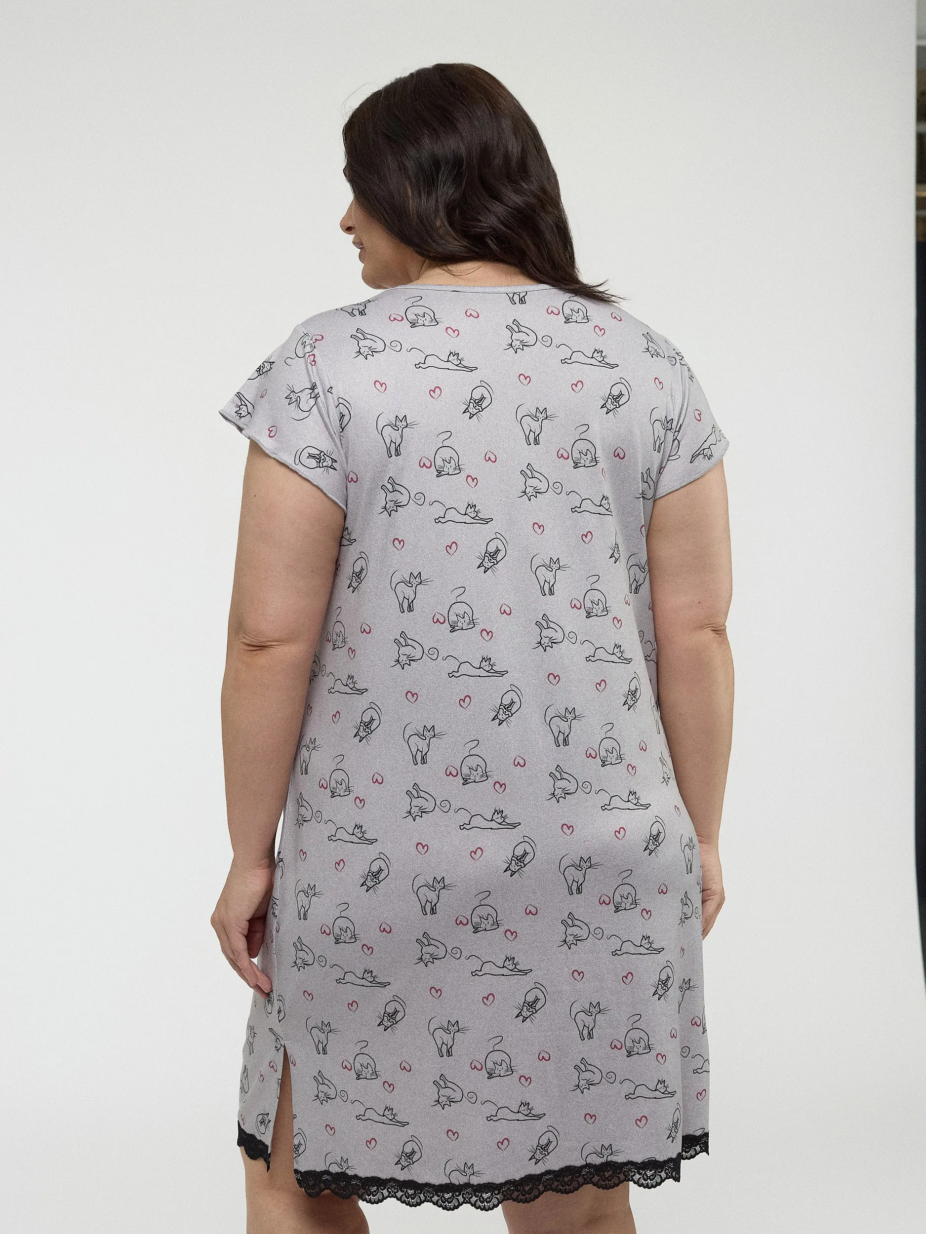 Straight nightgown sold by Claire France product image thumbnail 3