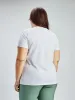 Short-sleeve semi-fitted t-shirt sold by Claire France