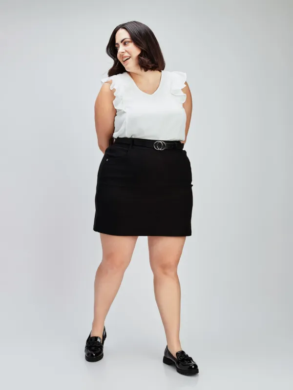 Skort sold by Claire France