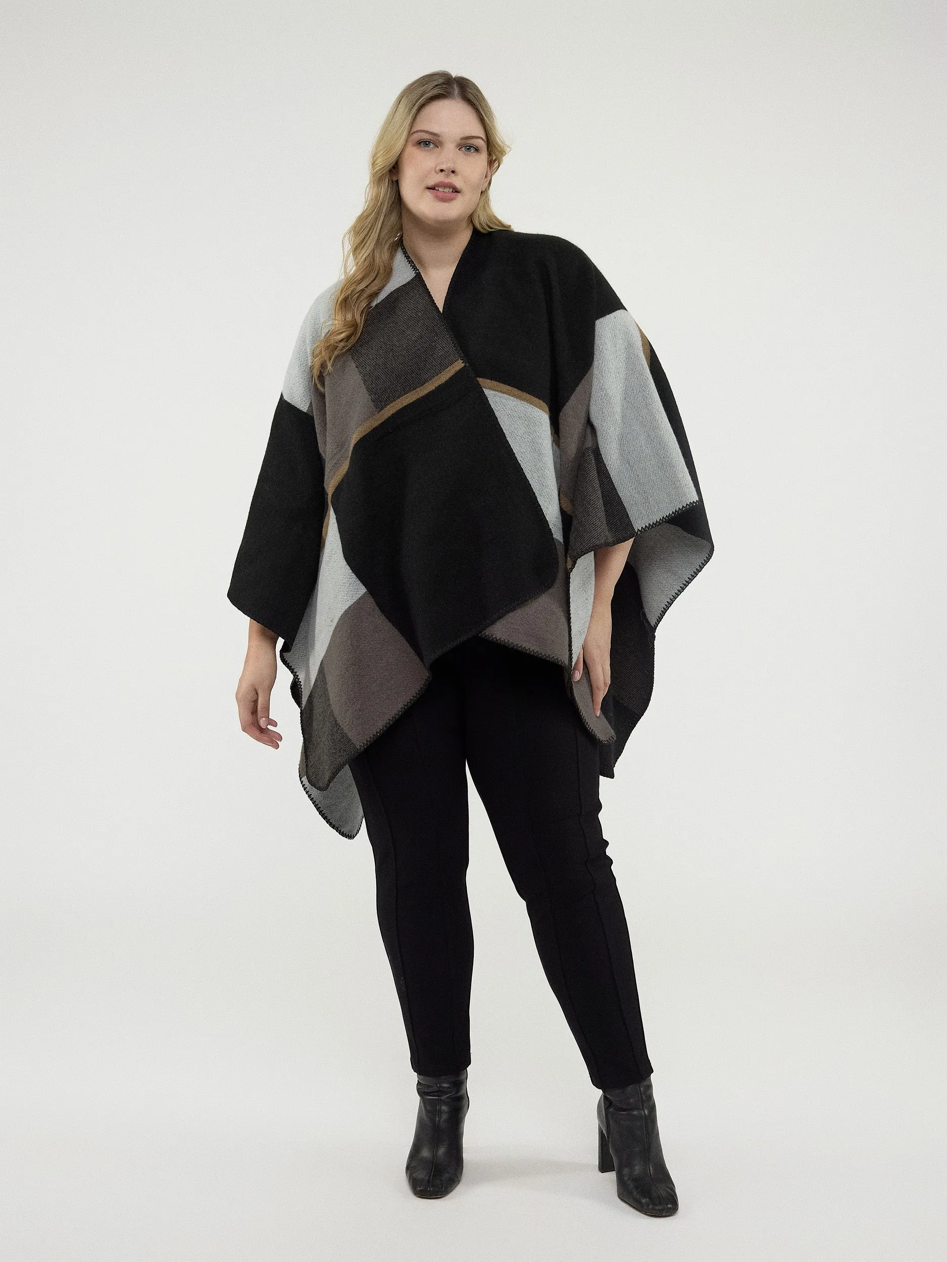 Knit Poncho sold by Claire France product image thumbnail 2