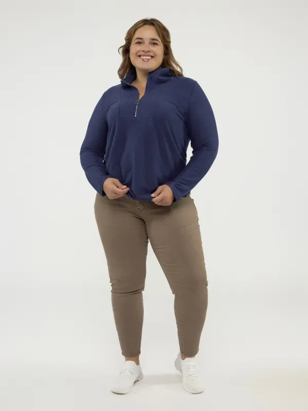 Long-sleeve semi-fitted t-shirt sold by Claire France