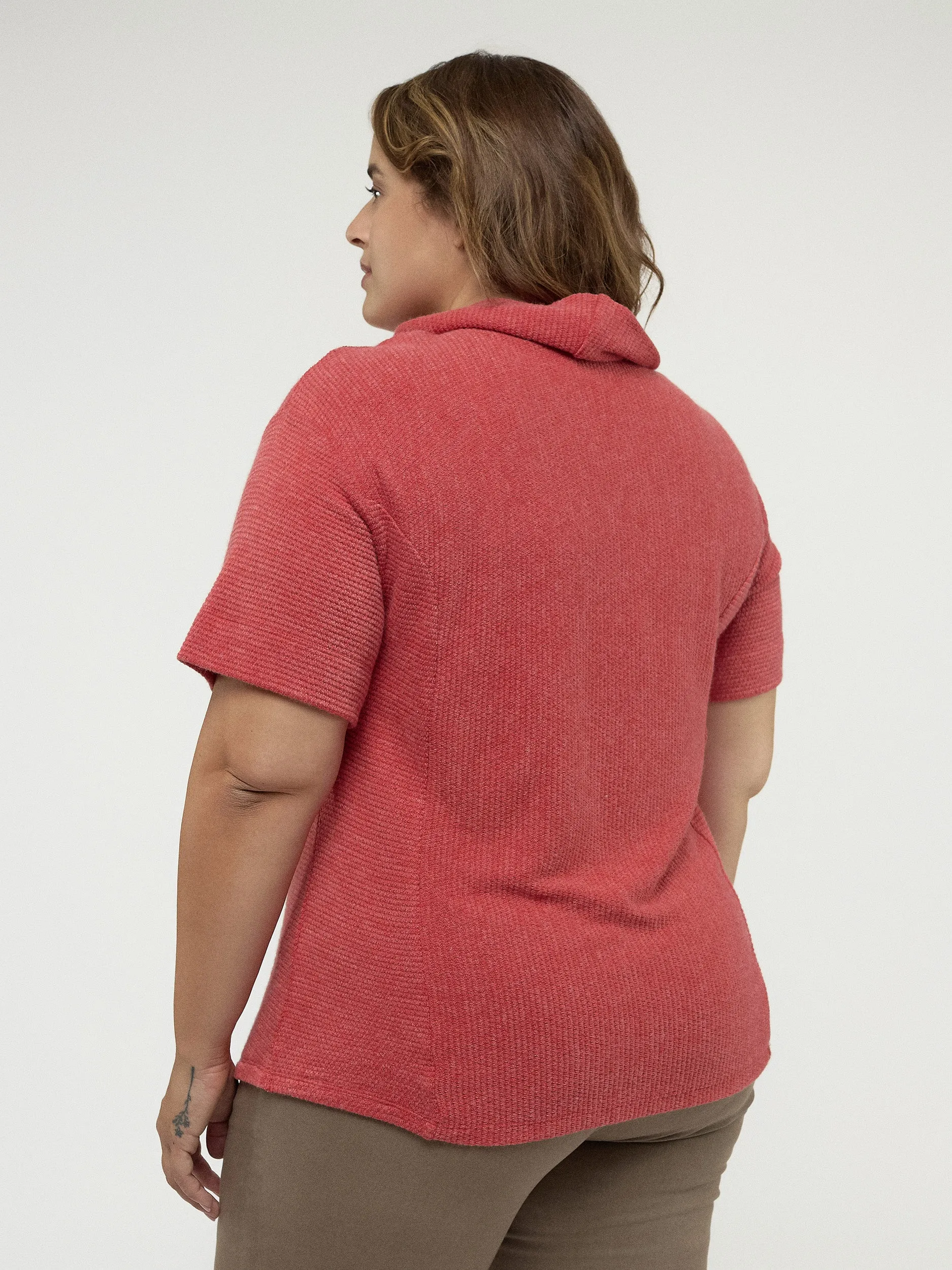 3/4-sleeve loose tunic sold by Claire France product image thumbnail 3