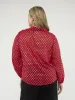 Long-sleeve semi-fitted blouse with buttons sold by Claire France