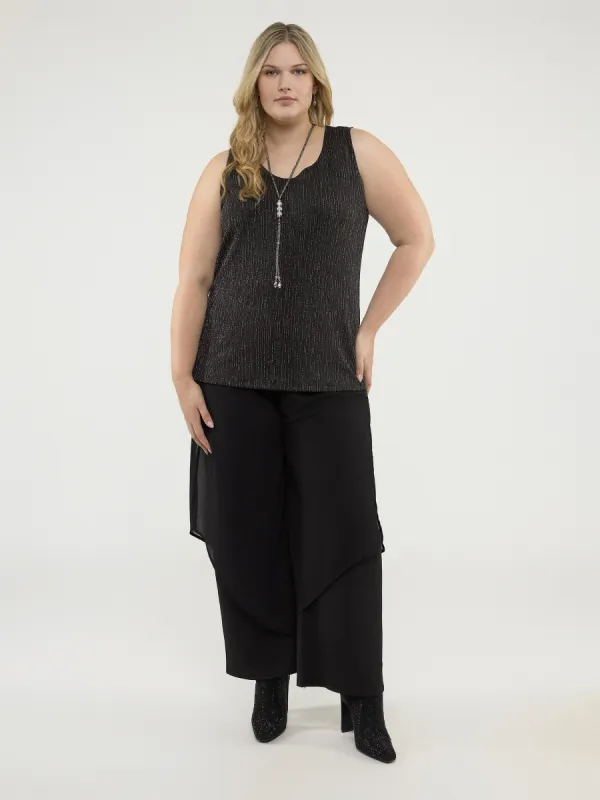 Fitted tank top sold by Claire France