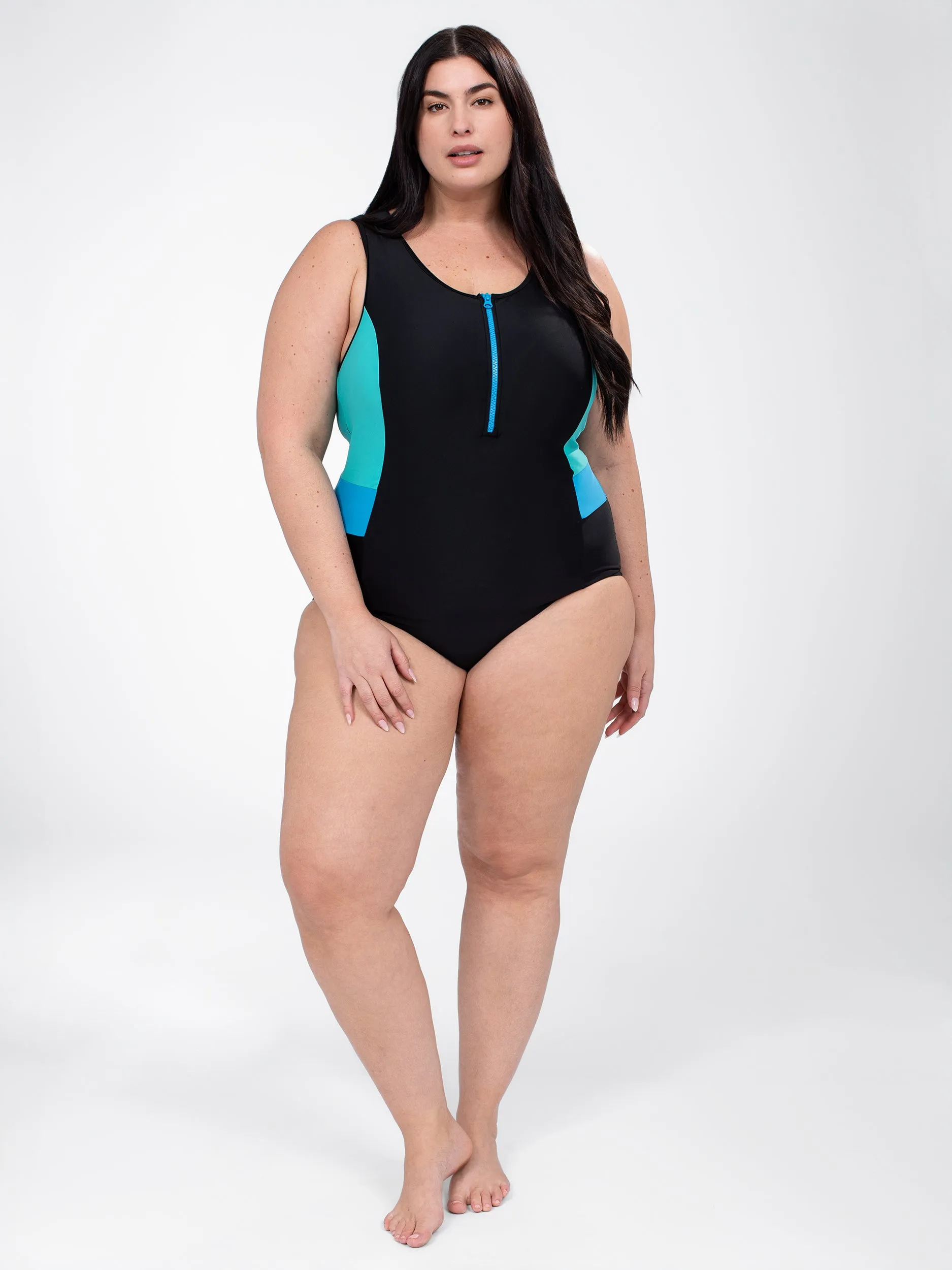 One-piece swimsuit sold by Claire France