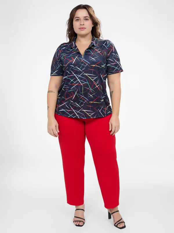 Short-sleeve semi-fitted t-shirt sold by Claire France