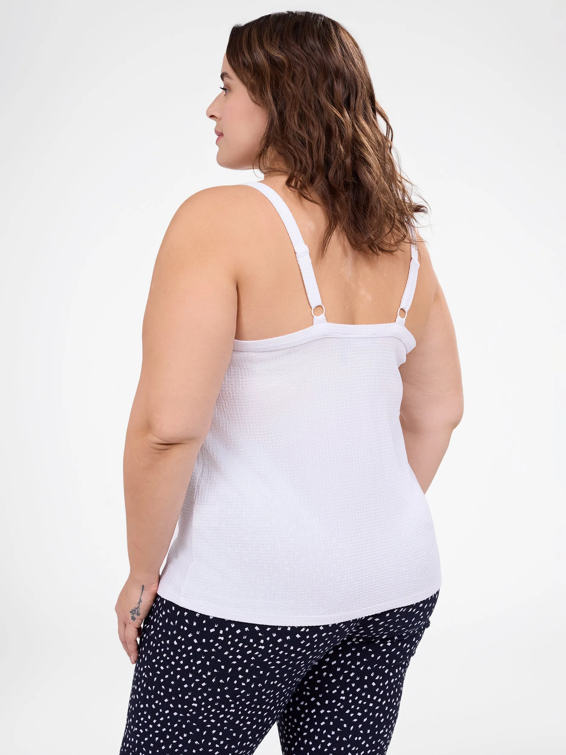 Semi-fitted tank top sold by Claire France product image thumbnail 3