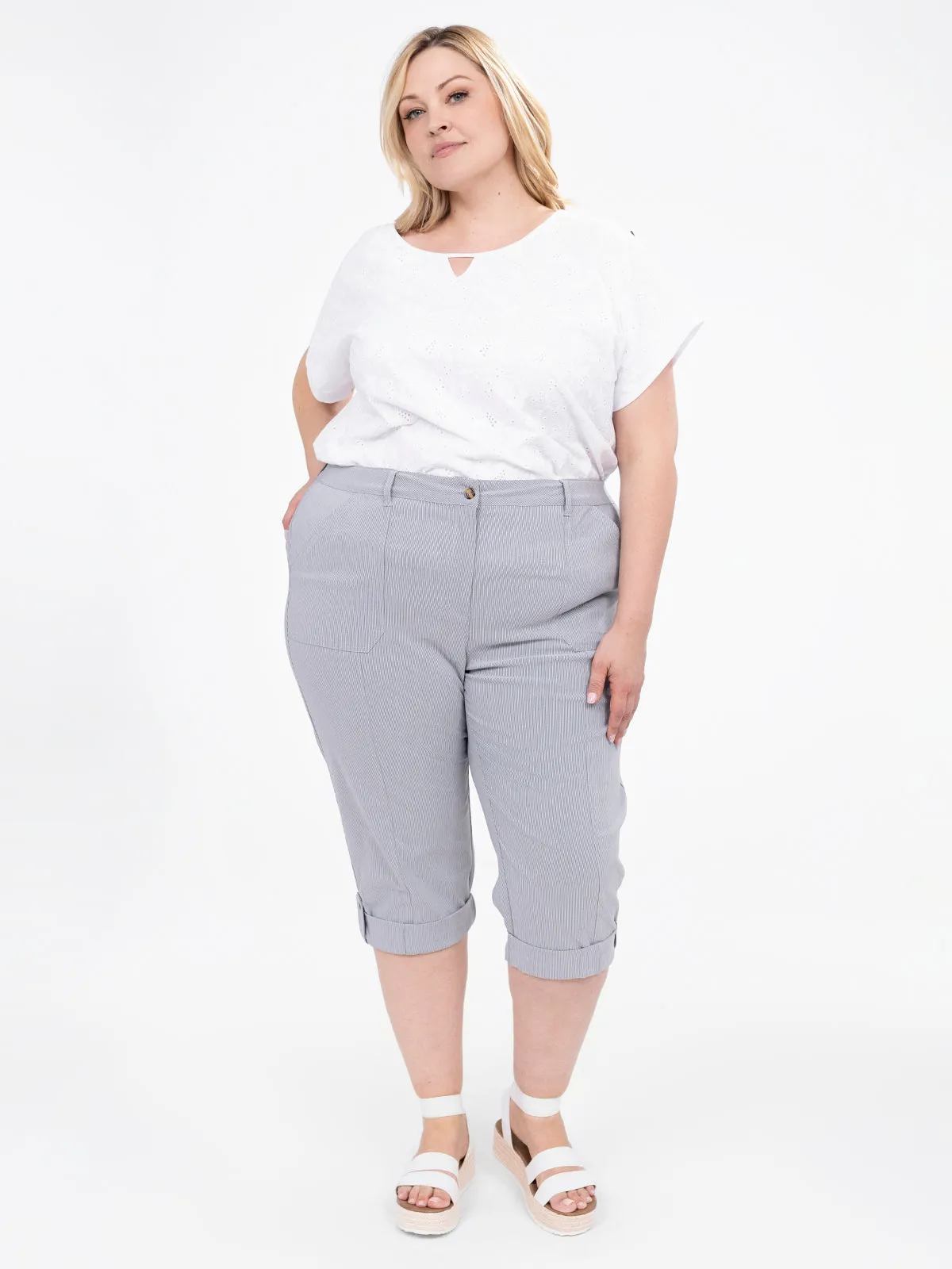 Short-sleeve flared tunic sold by Claire France product image thumbnail 3