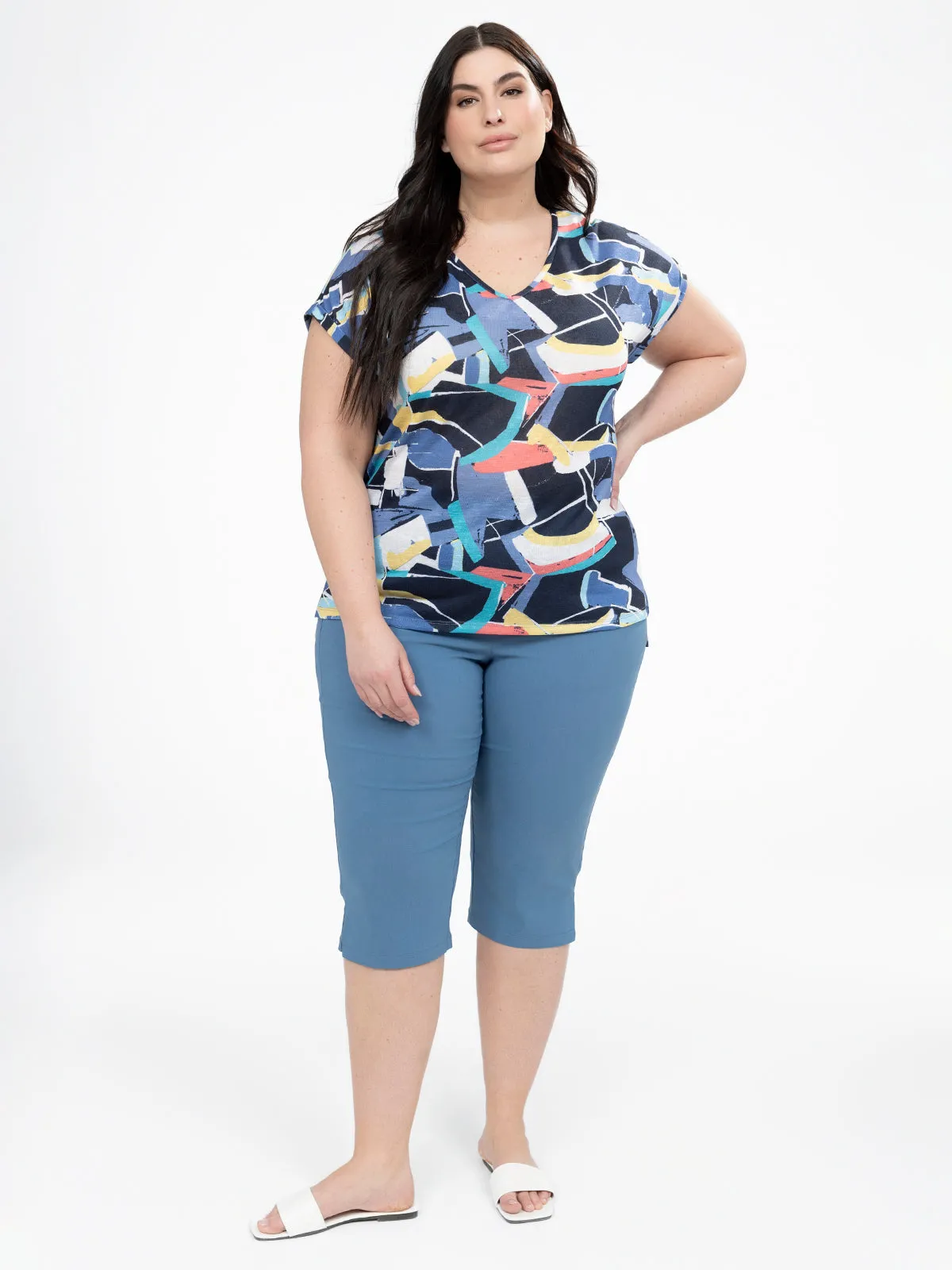 Loose short-sleeve t-shirt sold by Claire France product image thumbnail 2