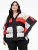 3/4-sleeve loose tunic sold by Claire France