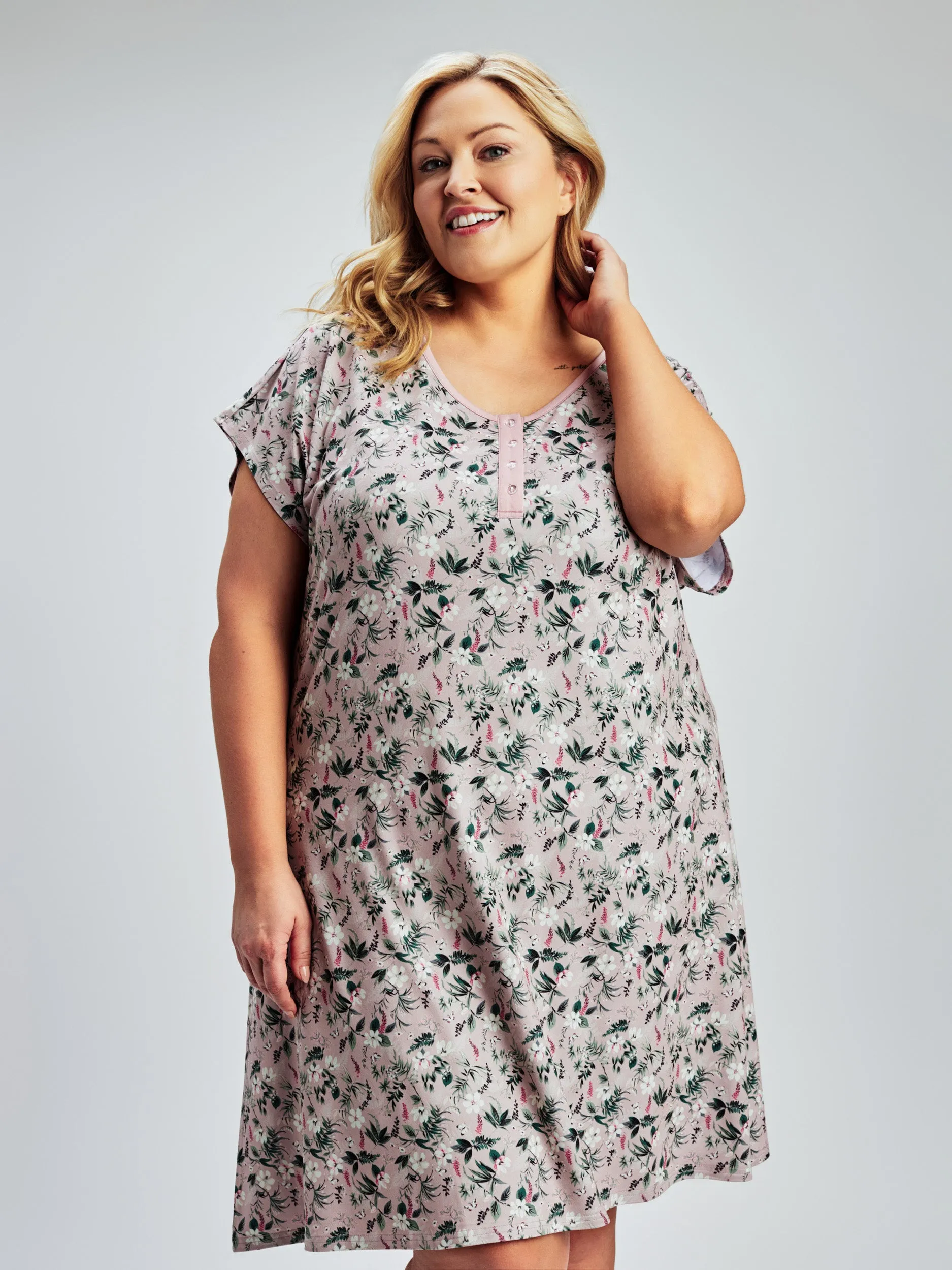 Flared nightgown sold by Claire France product image thumbnail 2