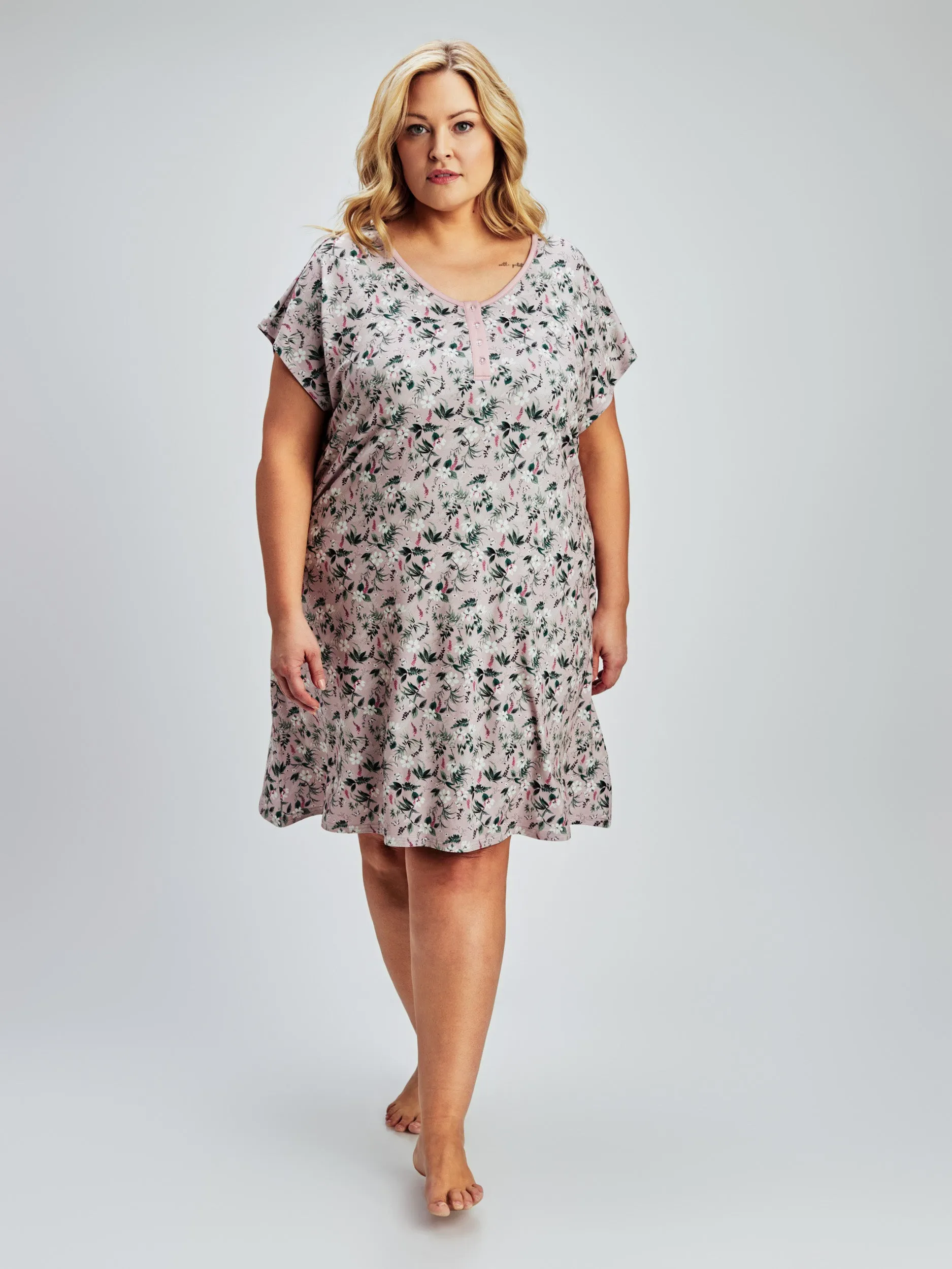 Flared nightgown sold by Claire France